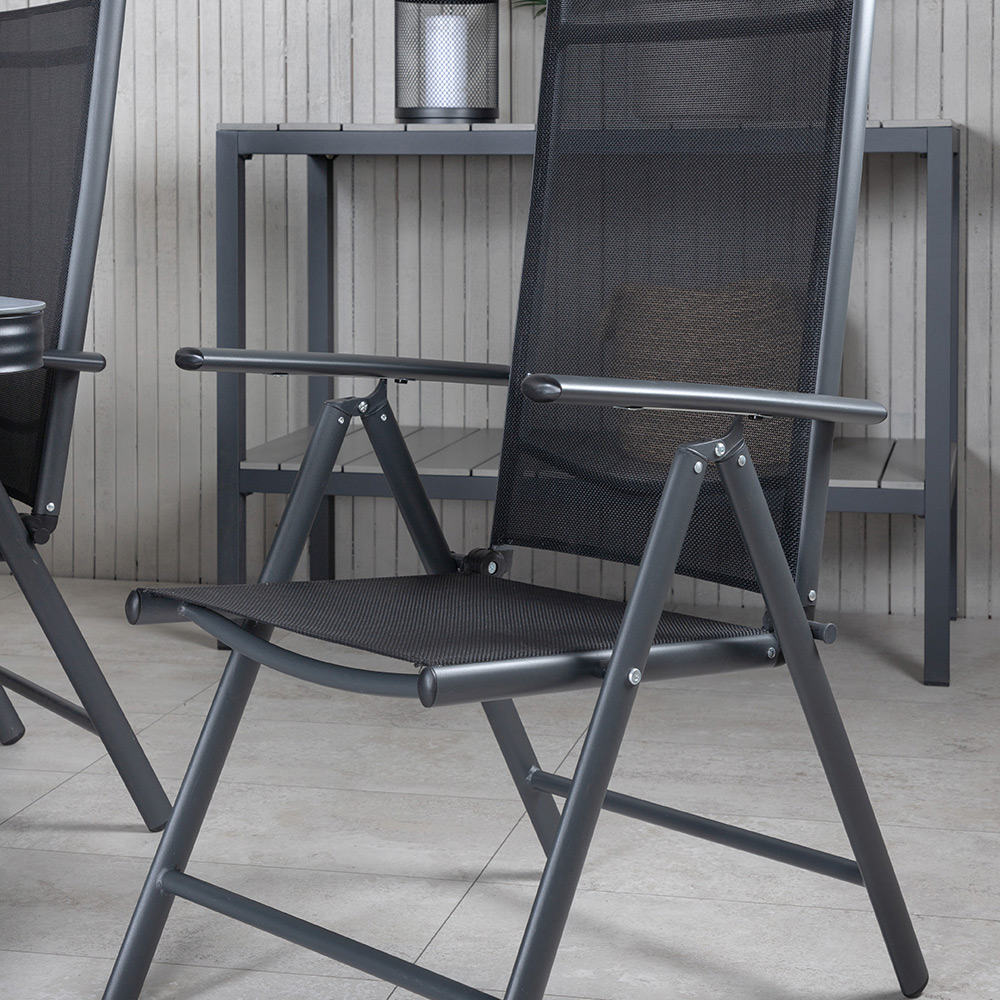 Matgrupp Venture Home Vyn med 6 Bend Matstolar