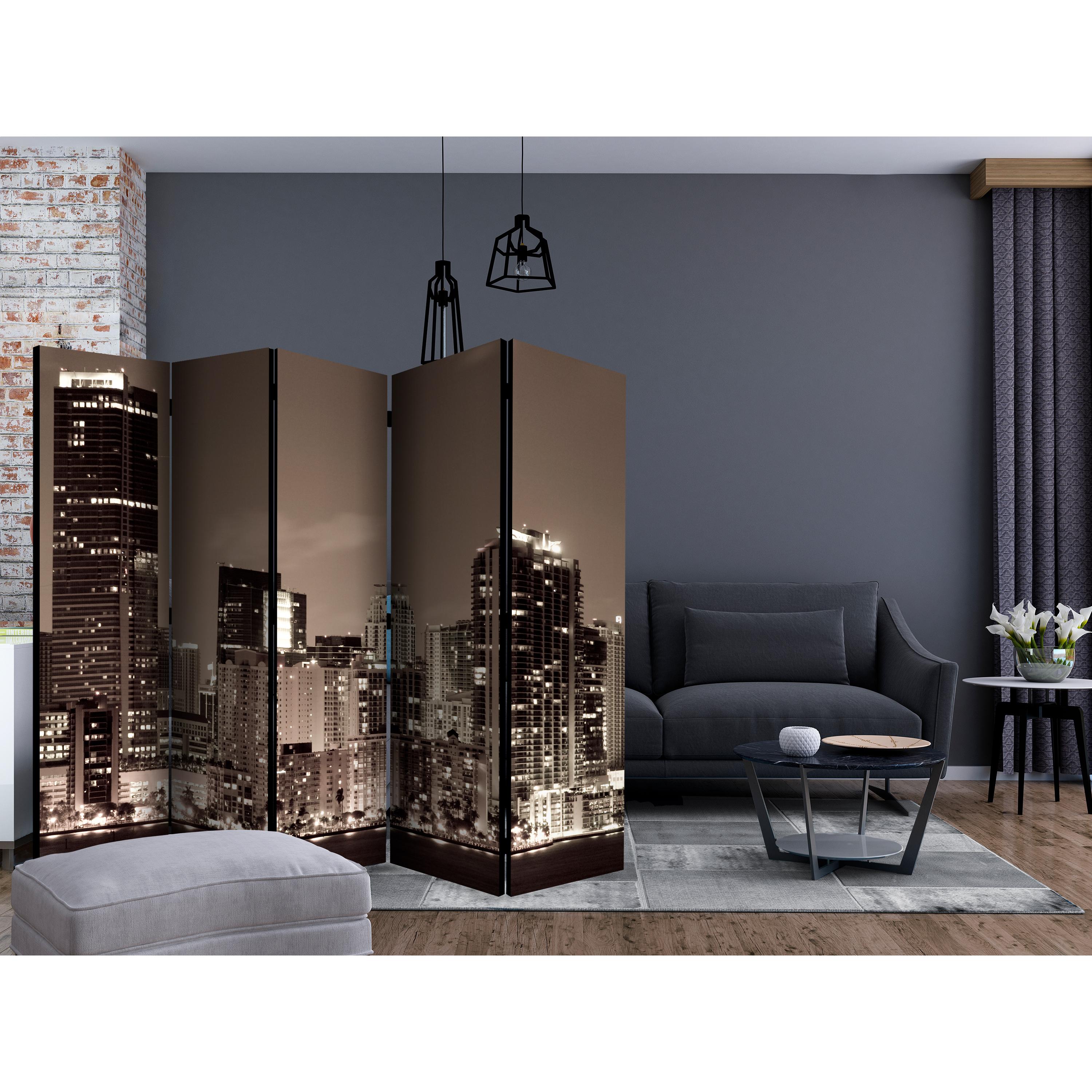 Rumsavdelare Arkiio Miami in Sepia II 225x172 cm