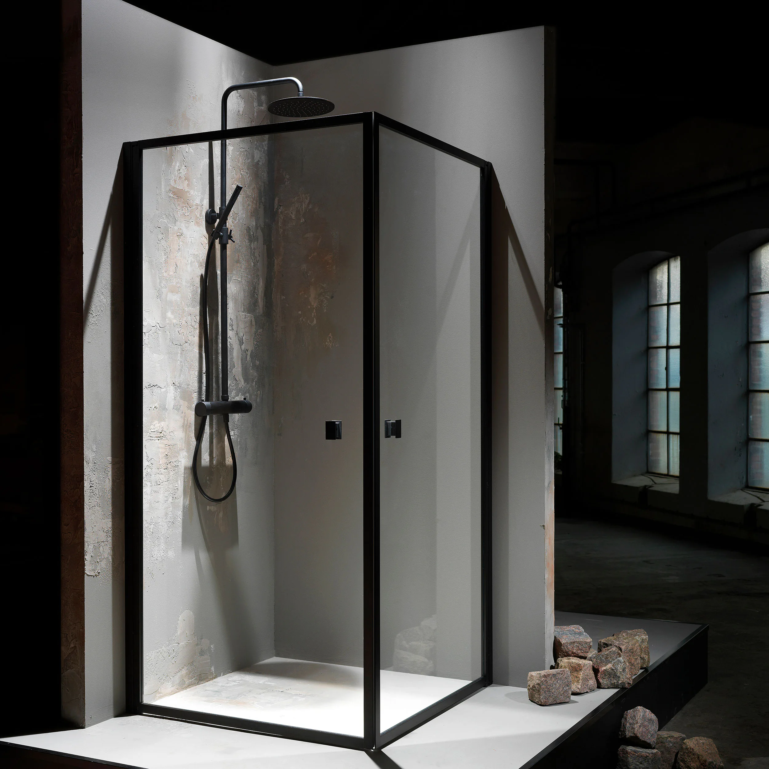 Duschhörn Macro Design Empire Klarglas