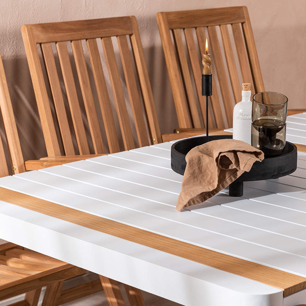 Matgrupp Venture Home Togo 200x100 cm med 6 Kenya Stolar