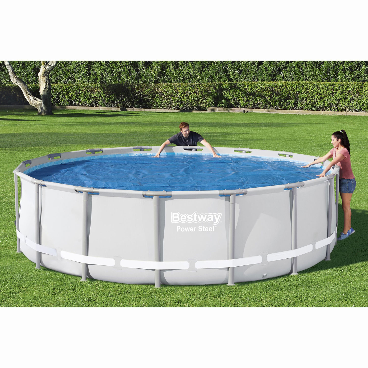 Poolskydd Bestway Flowclear Solar Ø4,62 m