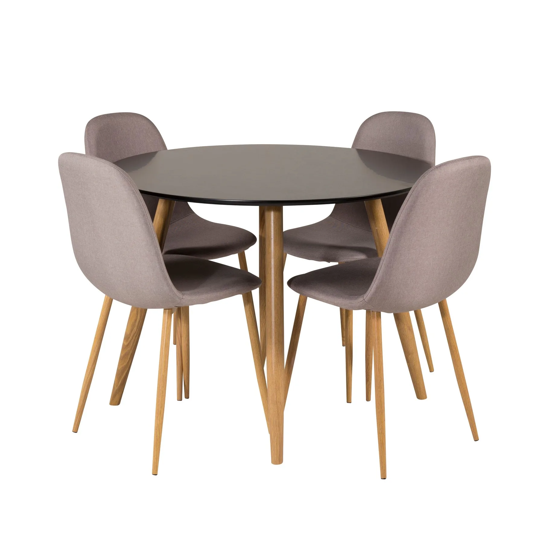 Svart/Ek/Ljusgrå/Ek