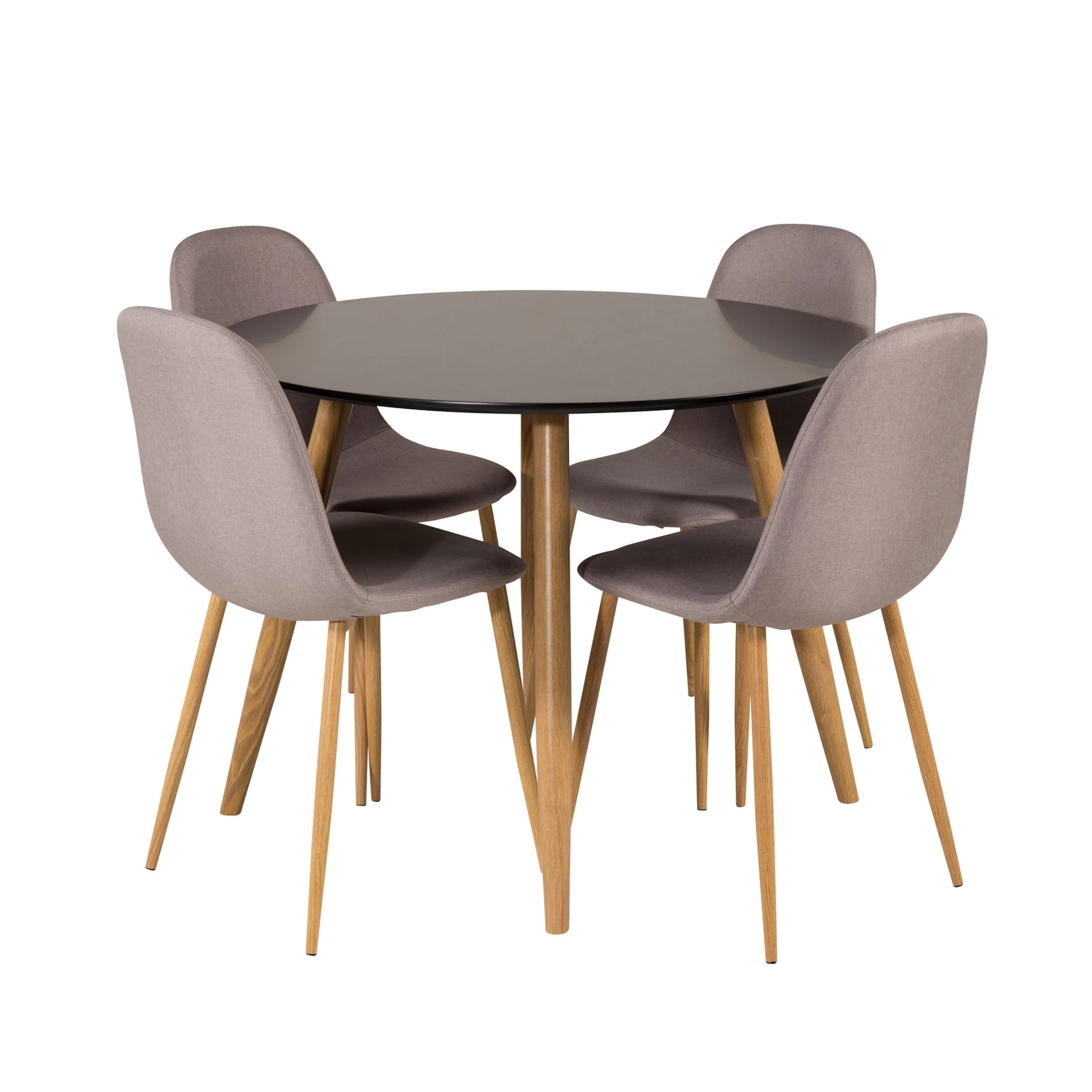 Svart/Ek/Ljusgrå/Ek