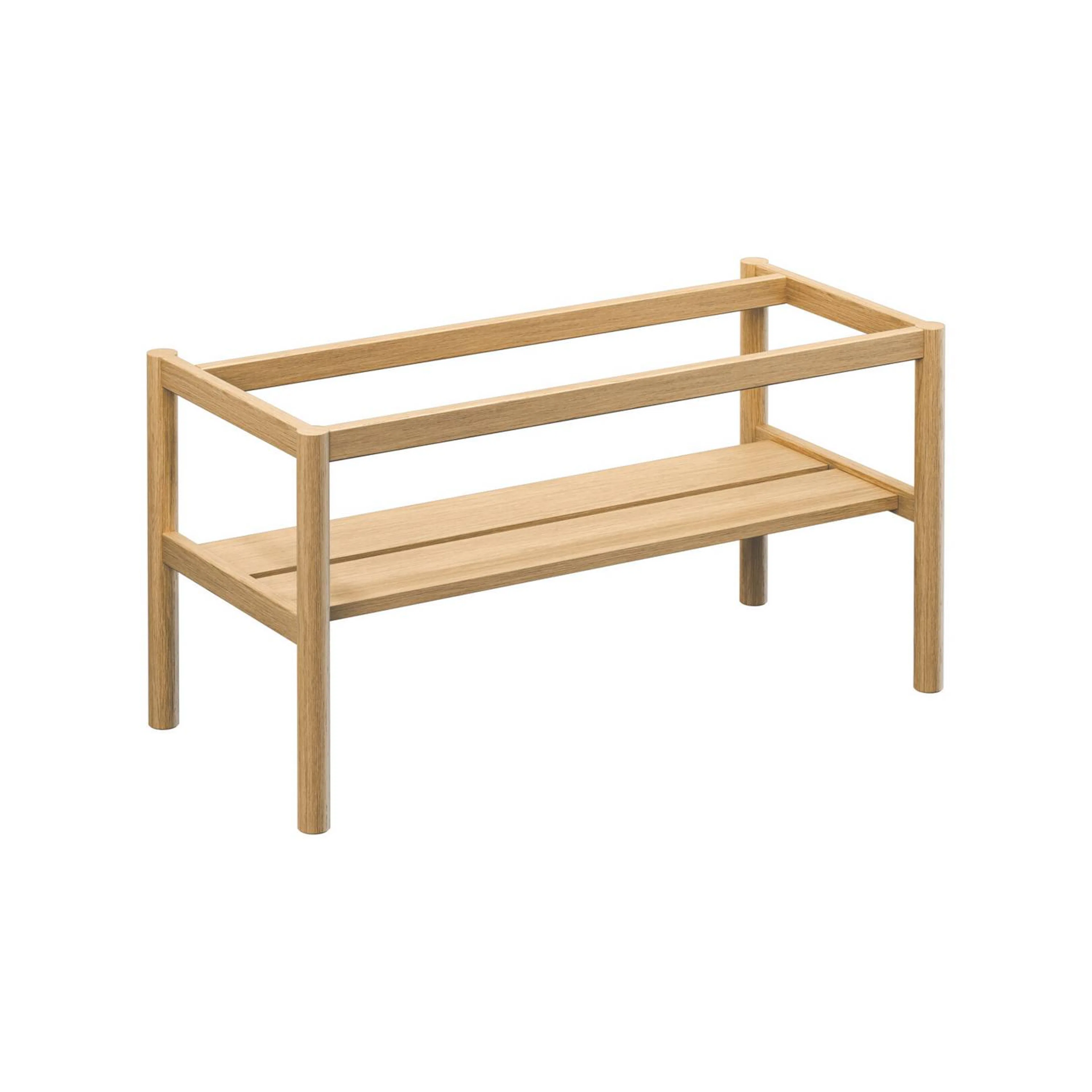 Benställning Ducentic - 100 cm. Ljus ek Ljus Ek, Passar Kommod 100 cm