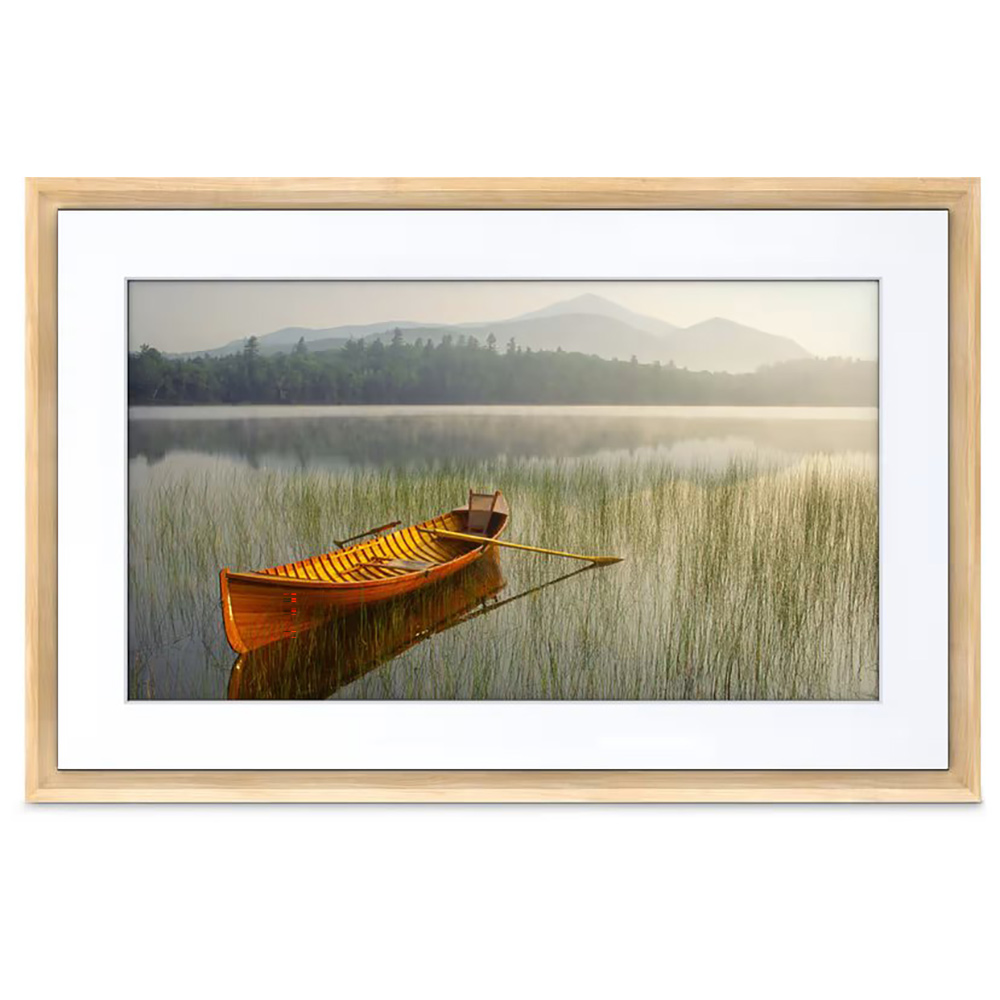 Digital Tavla Netgear Meural Canvas 27-tum Light Wood