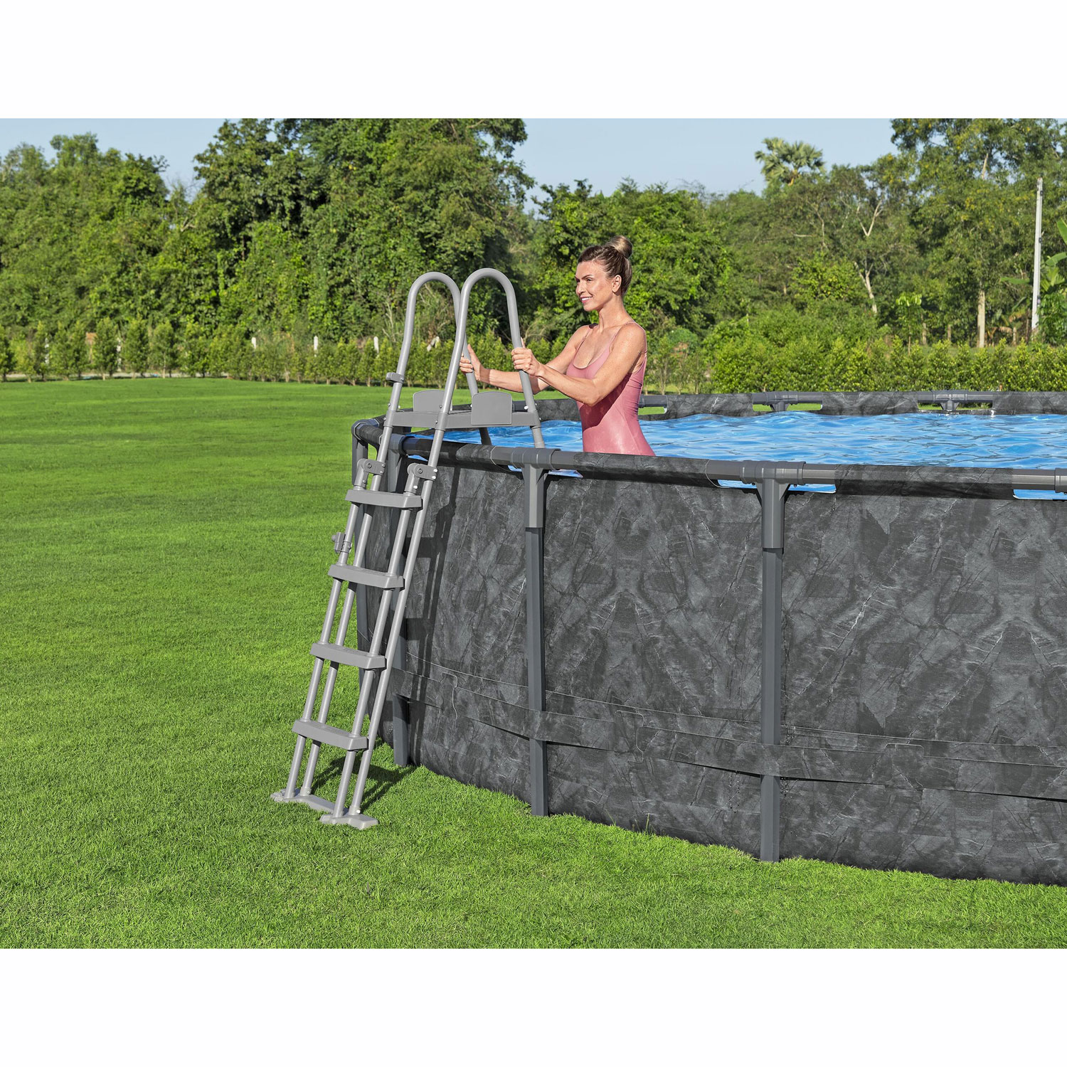 Ovanmarkpool Bestway APX 365 Rund Ø5,49 m