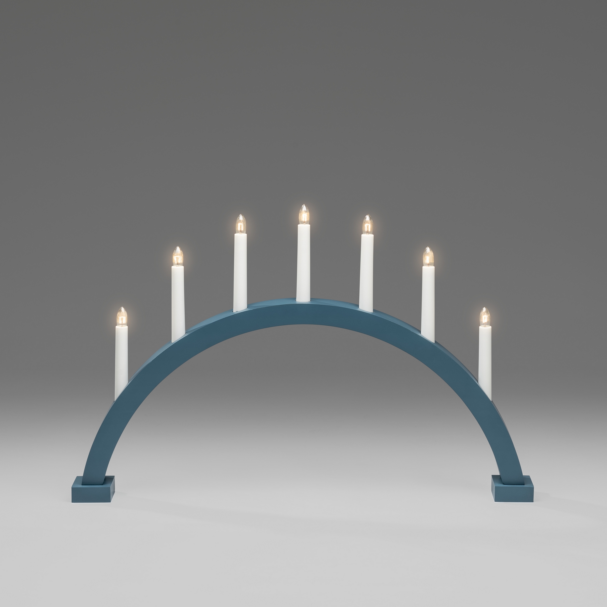 Adventsljusstake Gnosjö Konstsmide 7L Båge Stor