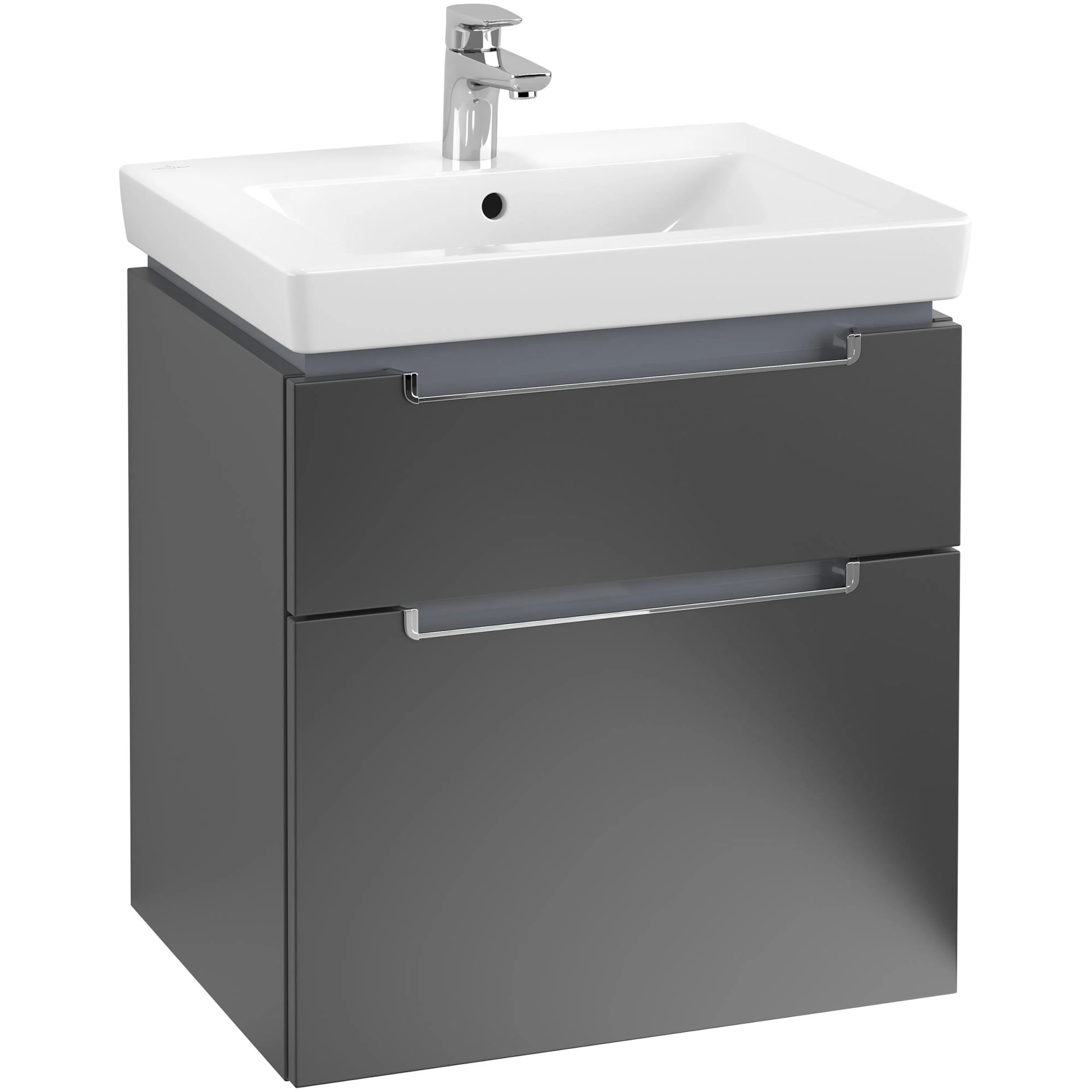 Tvättställsskåp Villeroy & Boch Subway 2.0 med 2 Lådor