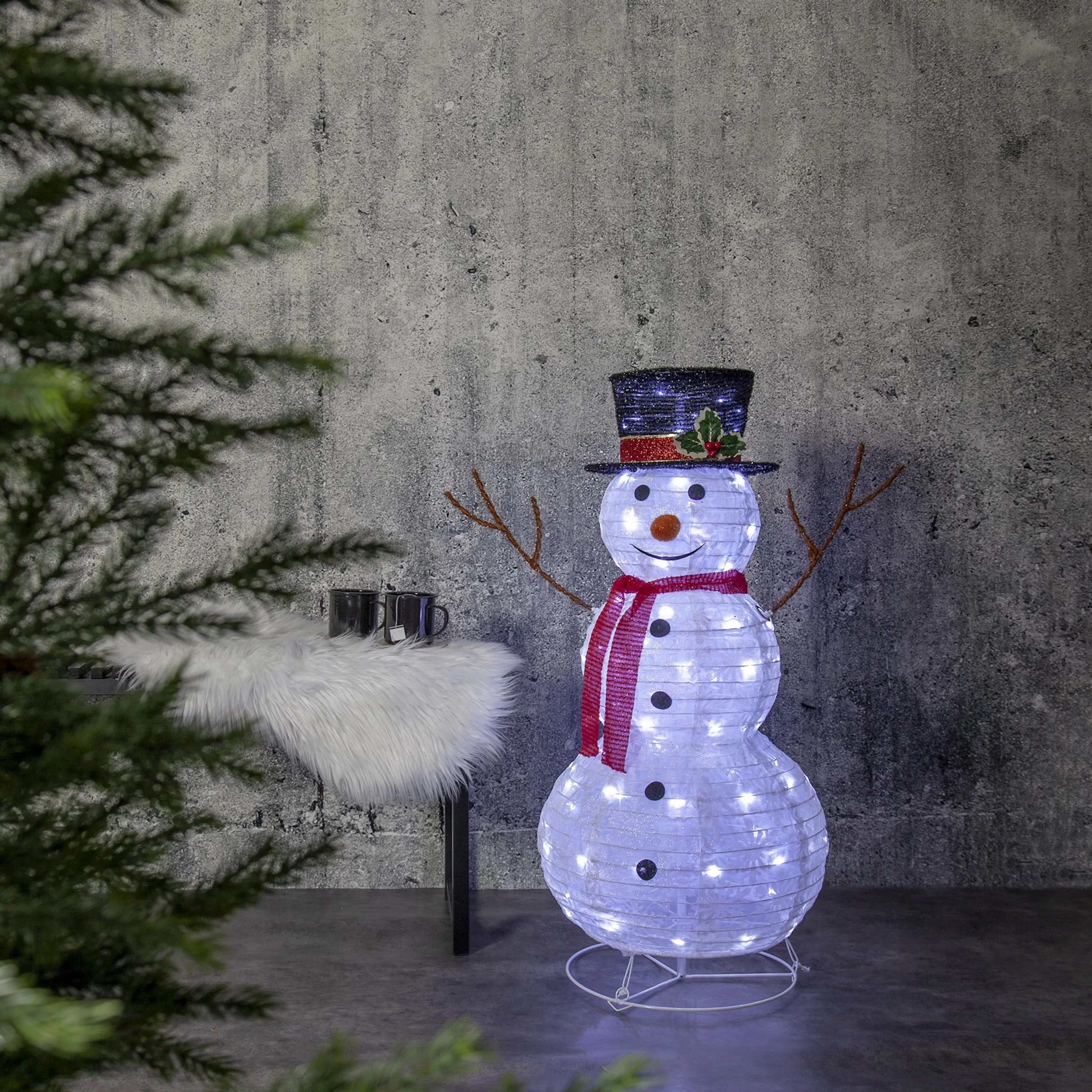 Utomhusdekoration Star Trading Tecidy Snög LV