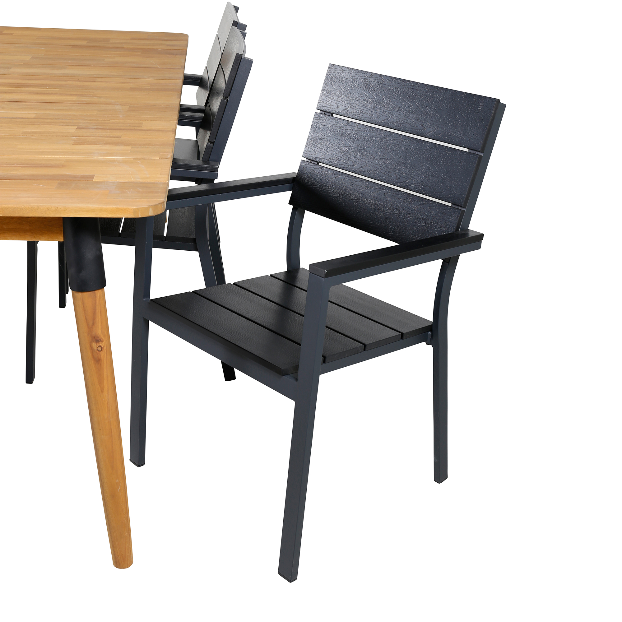Matgrupp Venture Home Julle med 6 Livia Matstolar