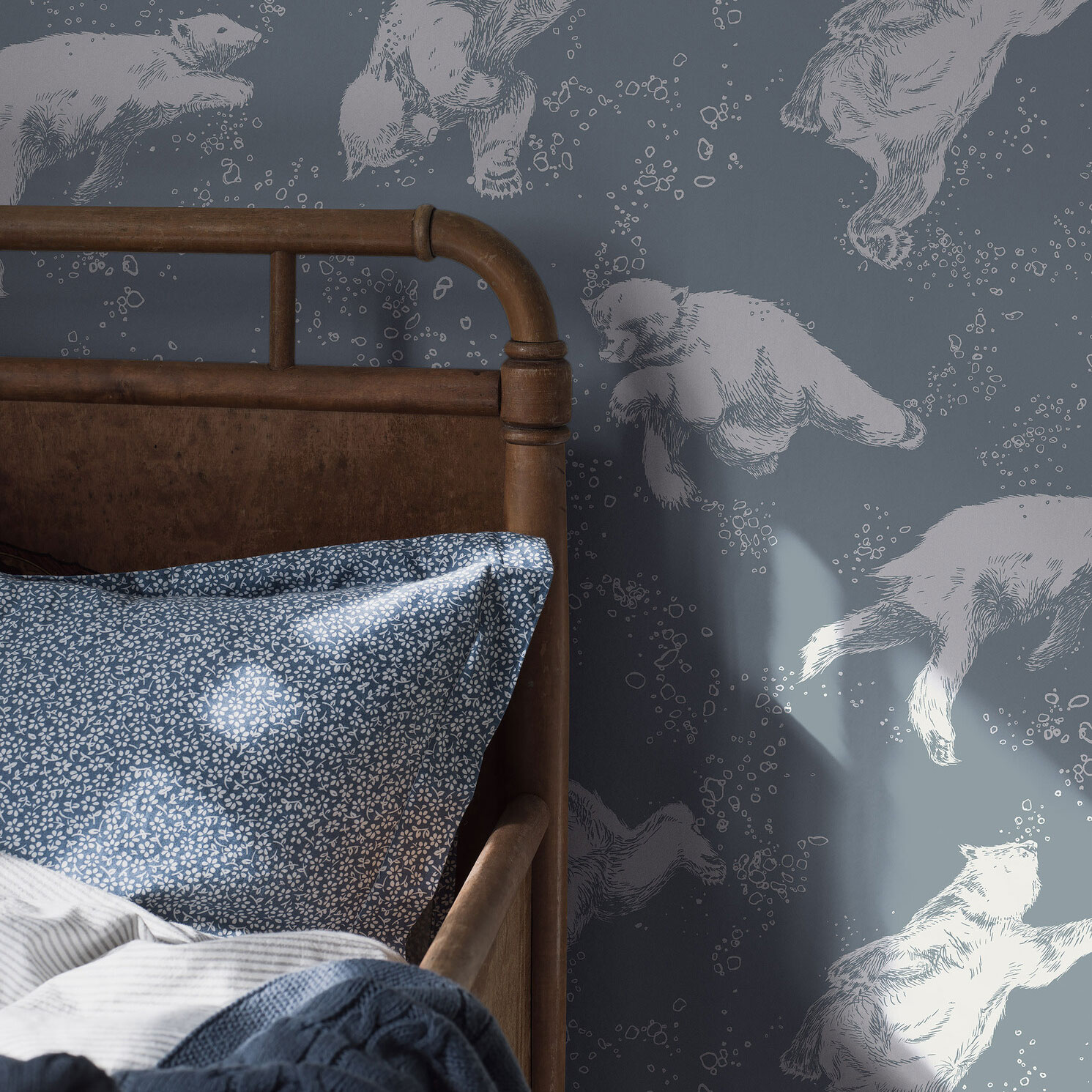 Tapet Boråstapeter Scandinavian Designers Mini Helene Ekblom Polarn 6292