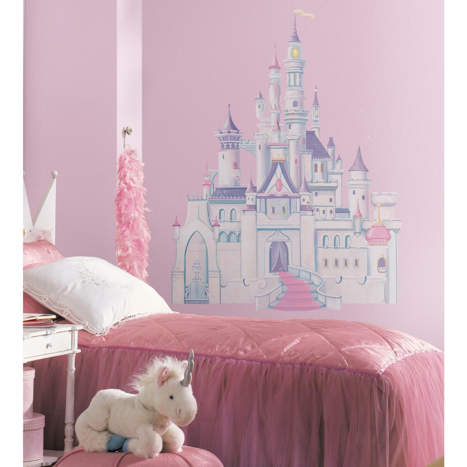 Väggdekor RoomMates Disney Princess Castle