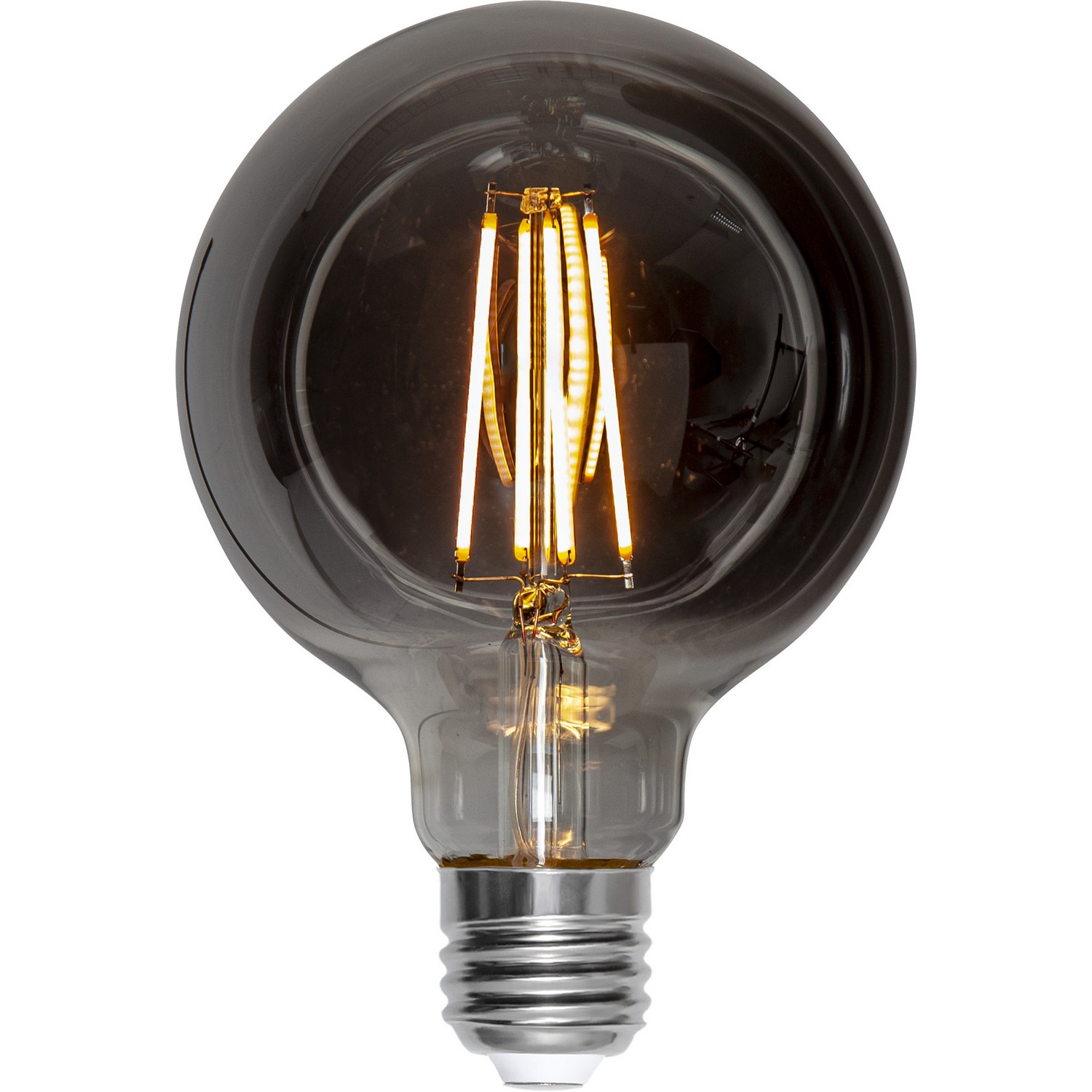 LED-Lampa Star Trading Soft Glow Smoke 3-step memory E27 G95