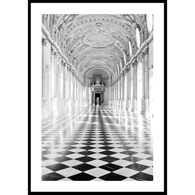 Poster Gallerix Une Salle Damier