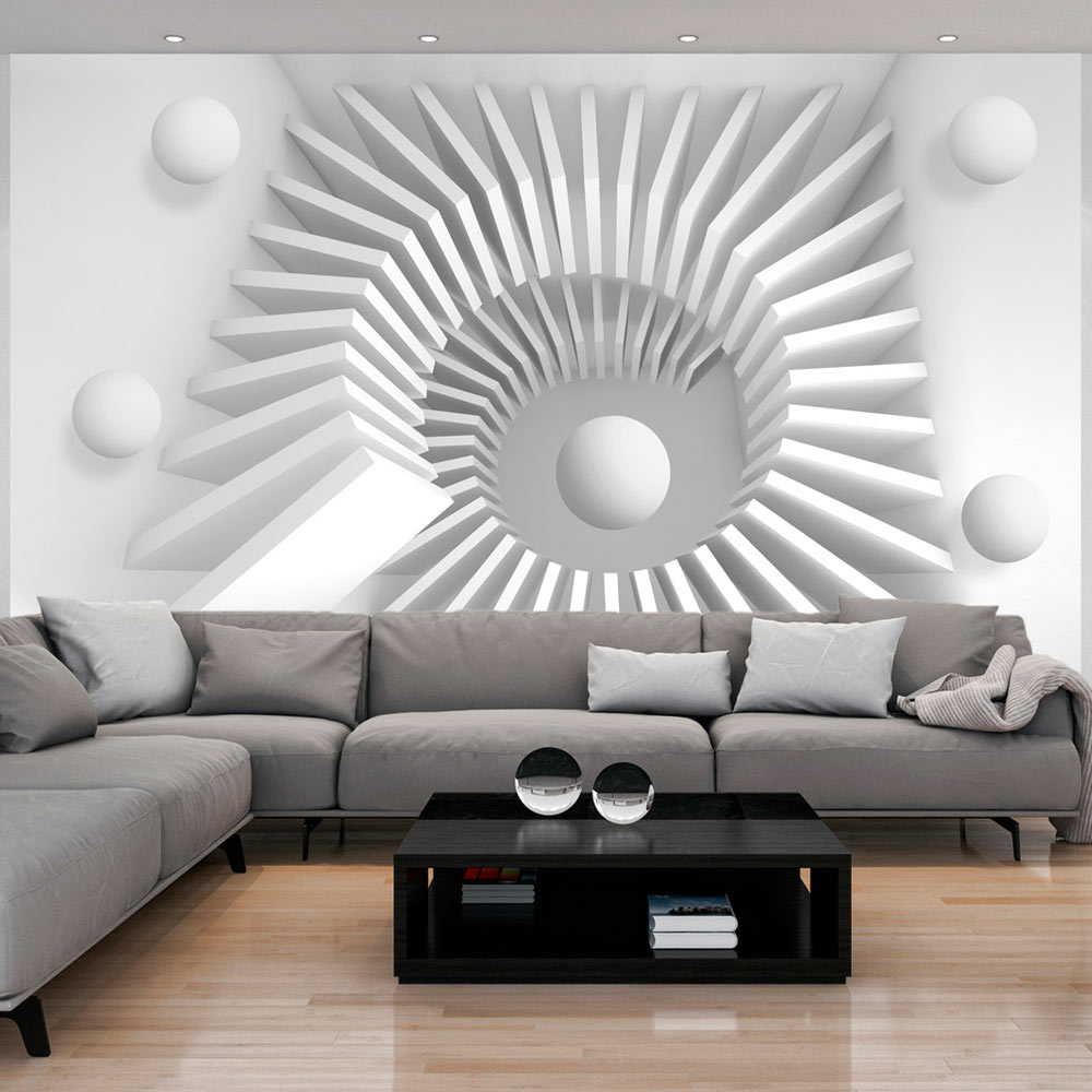 Fototapet Arkiio White Jigsaw