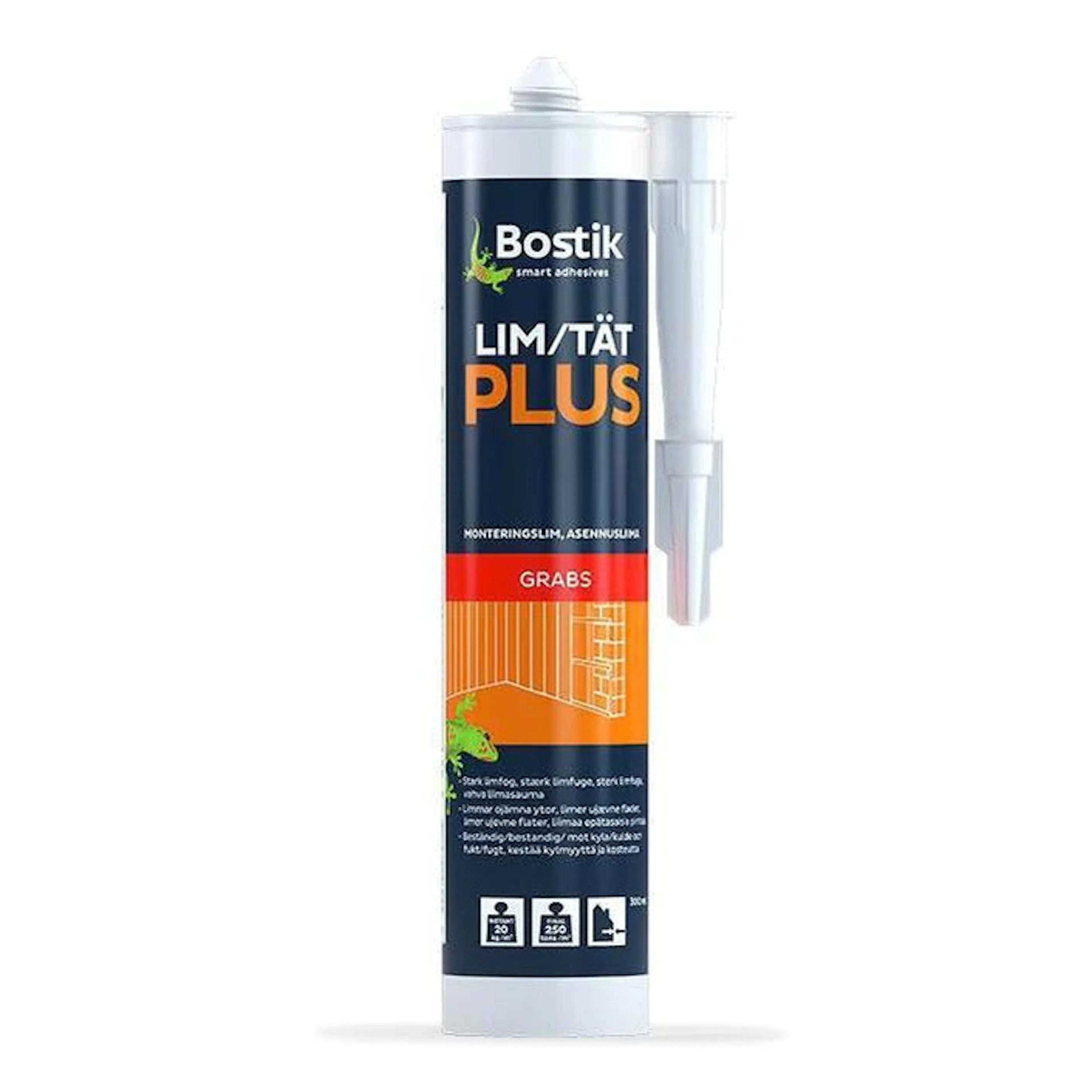 Monteringslim Bostik Lim och Tät Plus 300 ml
