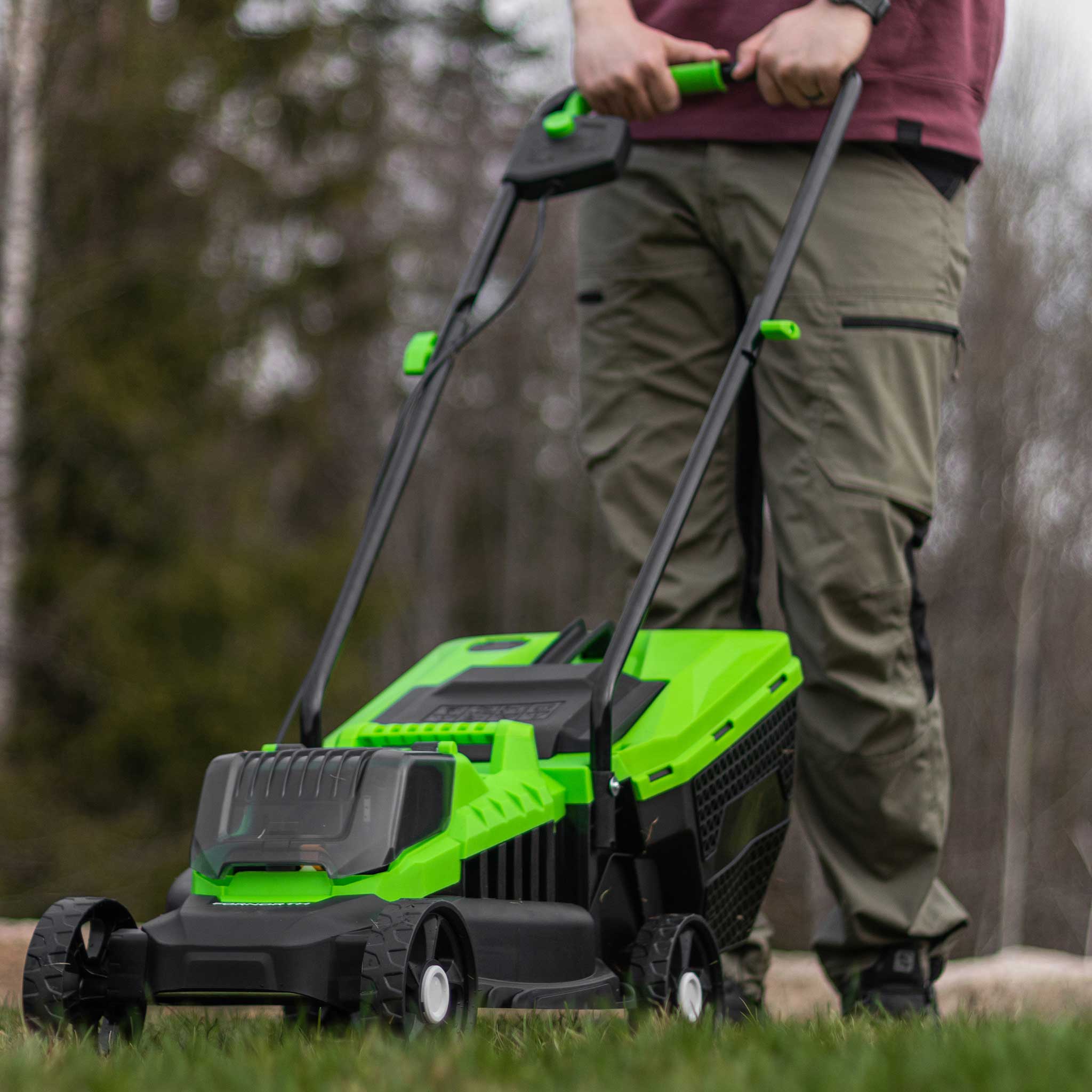 Gräsklippare Fornorth GH1000E 20 V med Batteri och Laddare