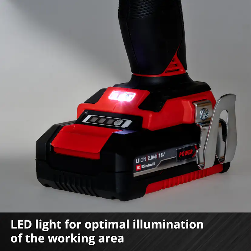 Slagborrmaskin Einhell TE-CD 18V Med Batteri, Laddare & Väska