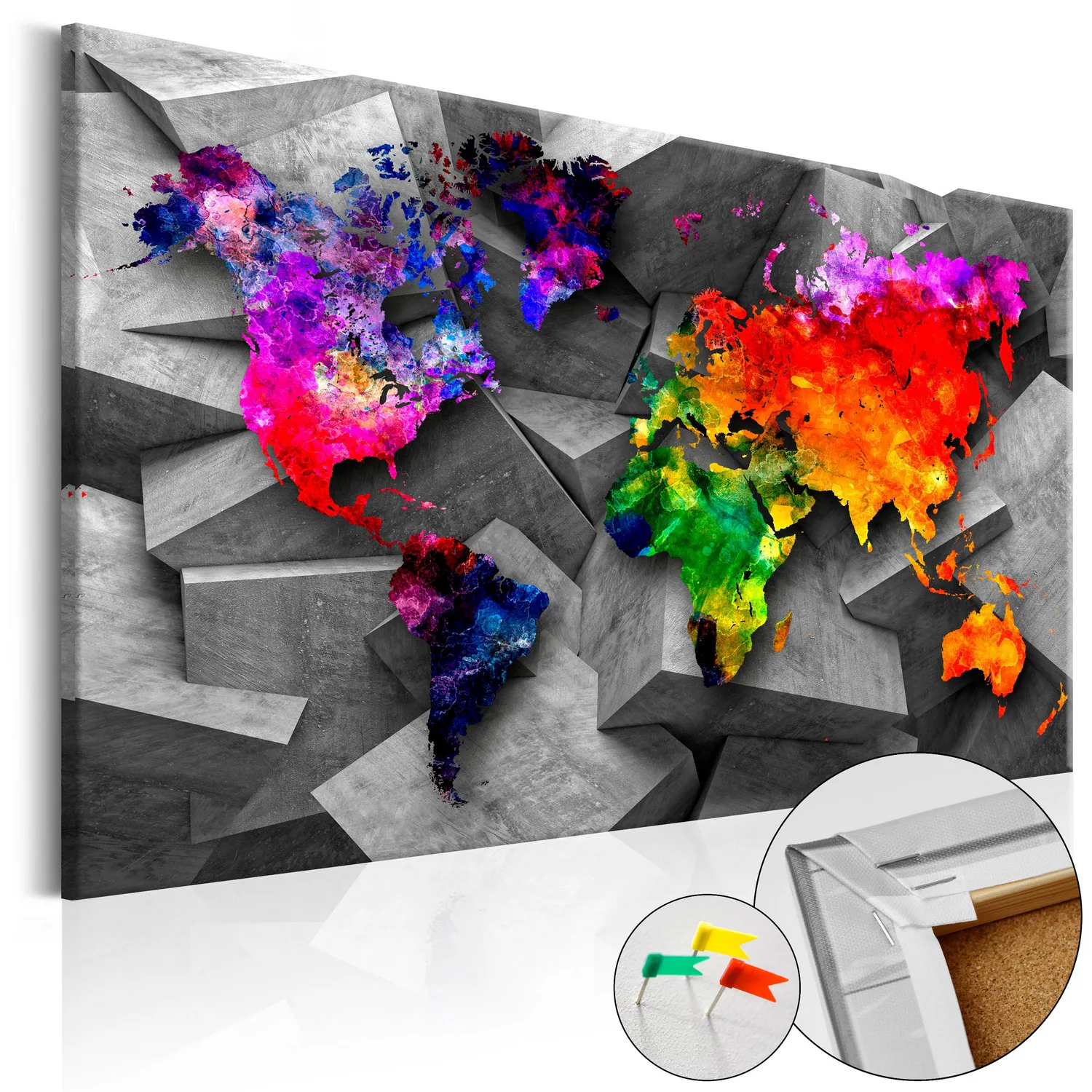 Anslagstavla Arkiio Cubic World