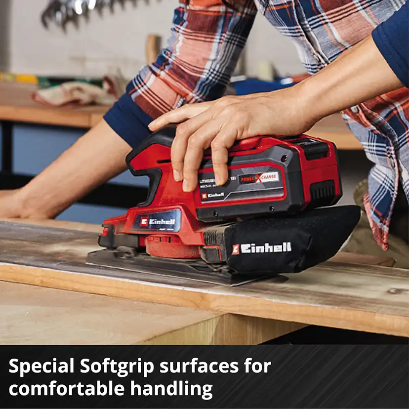 Slipmaskin Einhell TC-OS 18/187 Li 18V Utan Batteri & Laddare