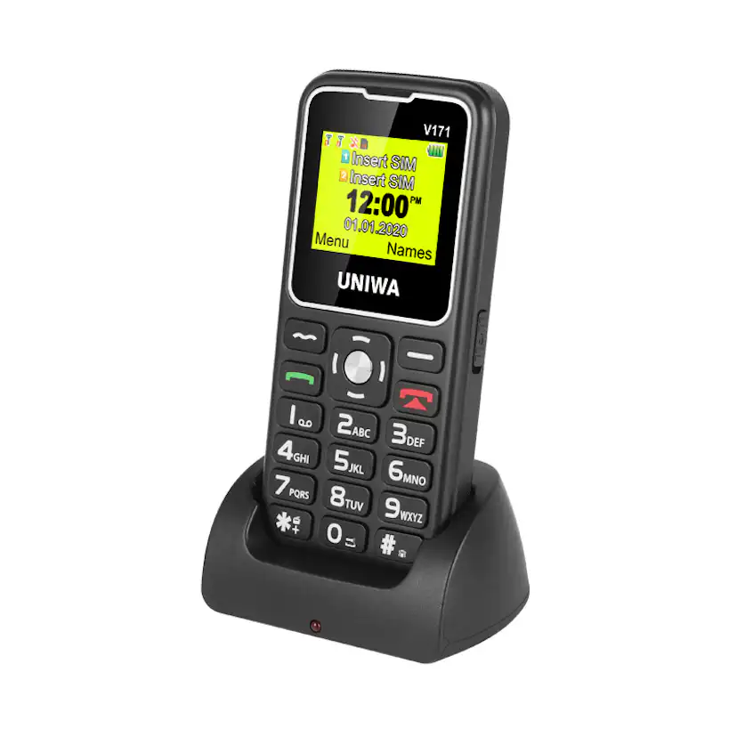 Mobiltelefon Uniwa V171 För Äldre