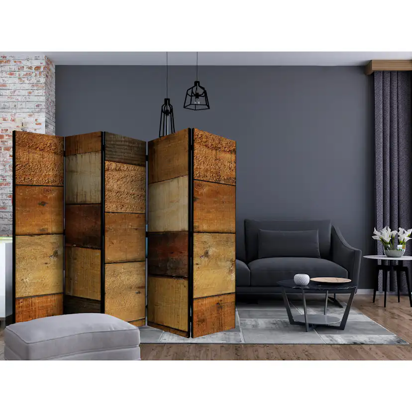 Rumsavdelare Arkiio Wooden Textures II 225x172 cm
