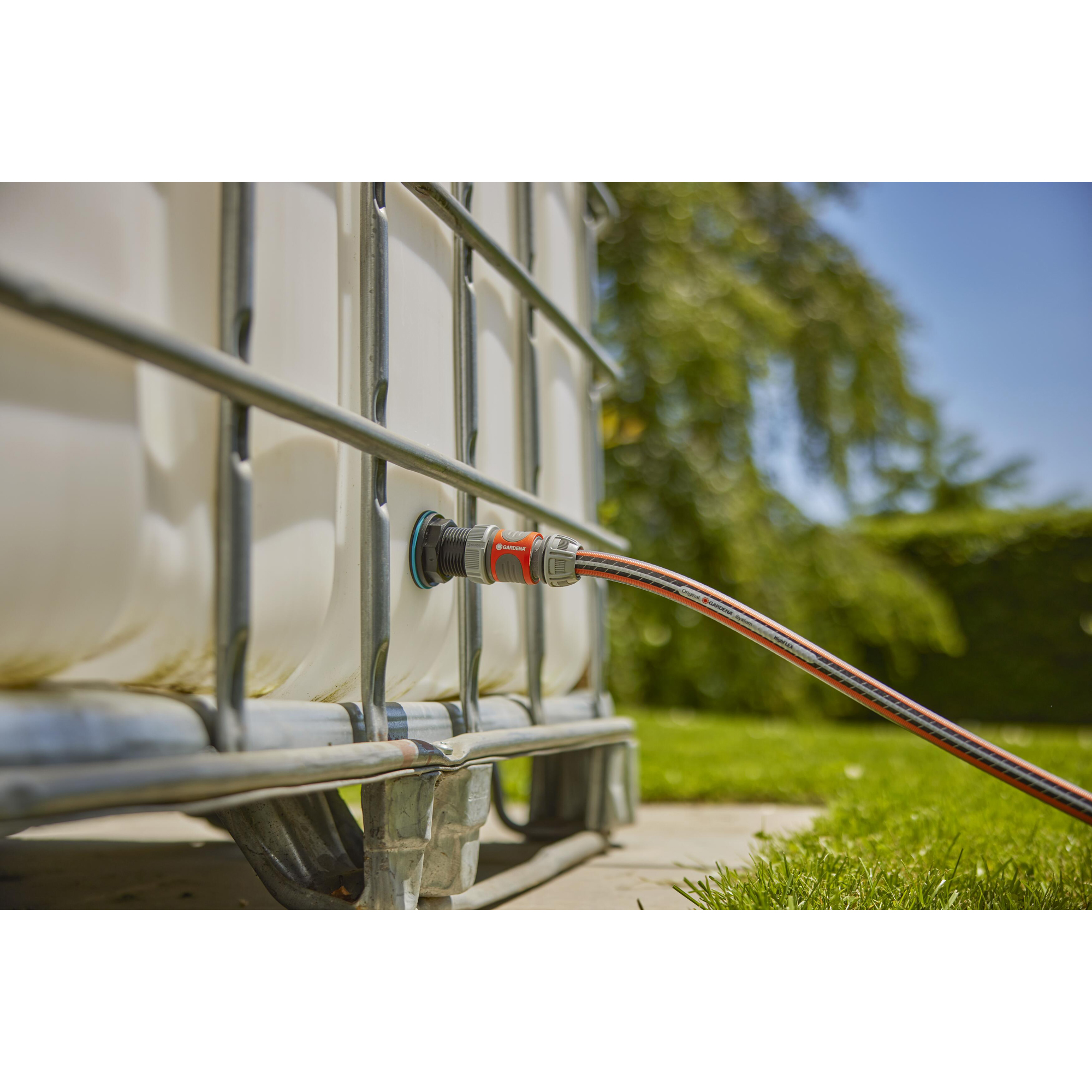 E-anslutning Gardena Plug In G1"/G3/4" Till Regntunna