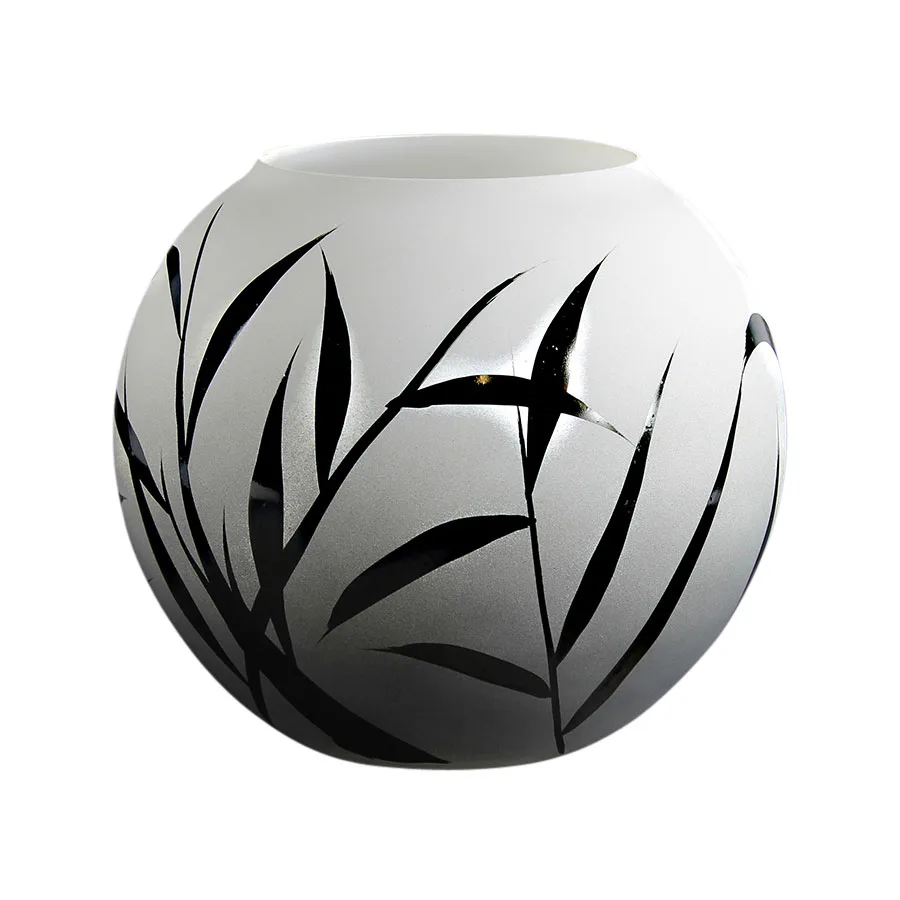 Vas Nybro Crystal Nebbioso Rund