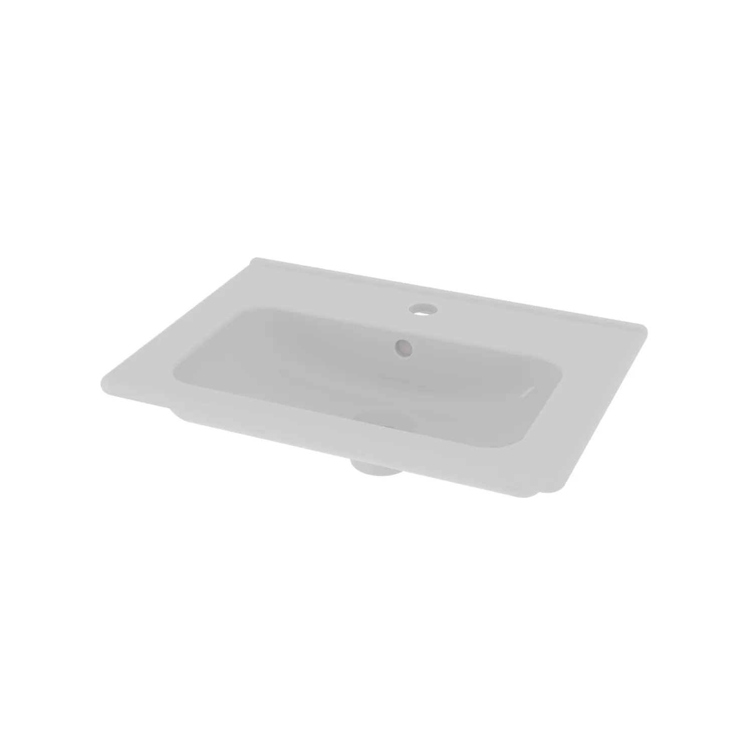 Tvättställ Hav 52x35 Vit B: 520 mm, D: 363 mm
