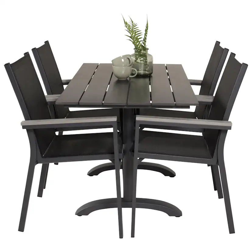 Cafégrupp Venture Home Dolly med 4 Pincy Stolar