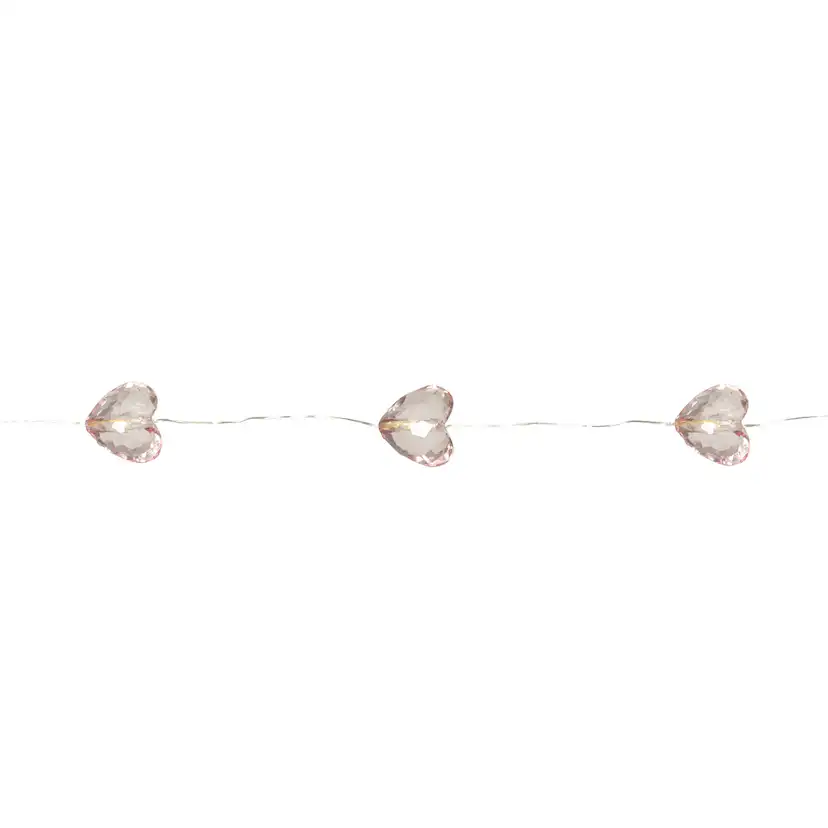Ljusslinga Star Trading Valentine LED Batteridriven