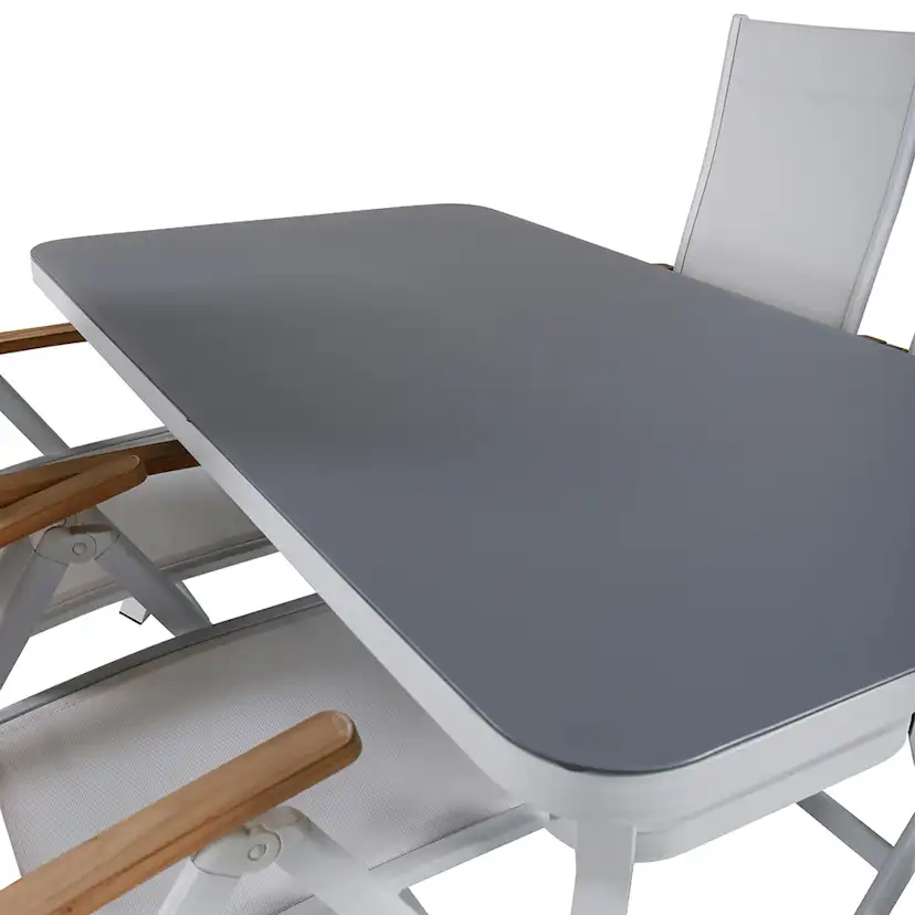 Matgrupp Venture Home Vyn med 4 Pandi Matstolar