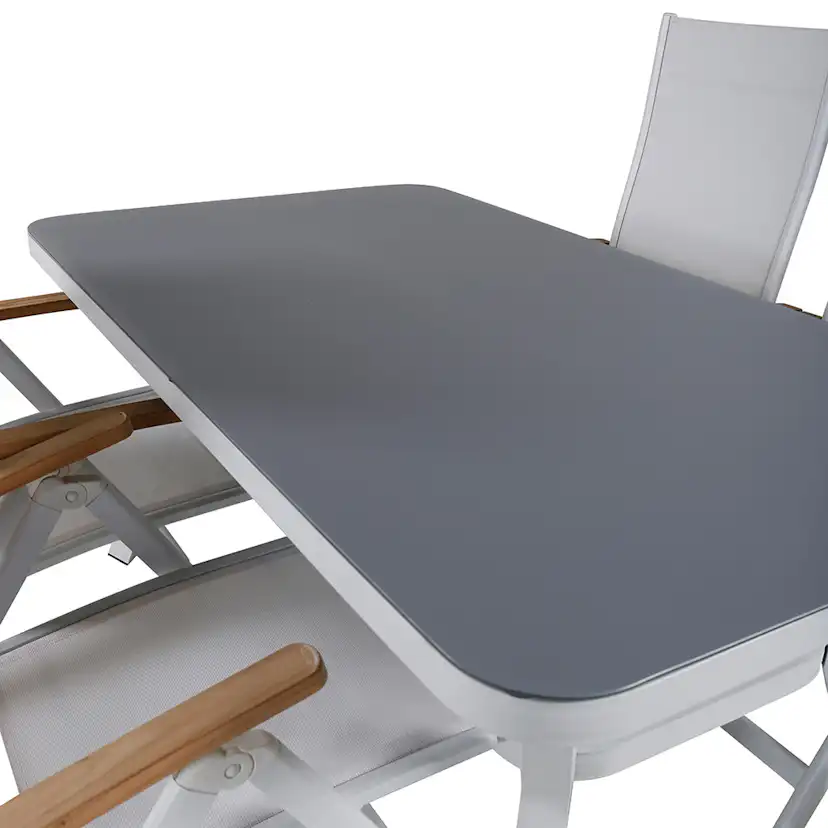 Matgrupp Venture Home Vyn med 4 Pandi Matstolar
