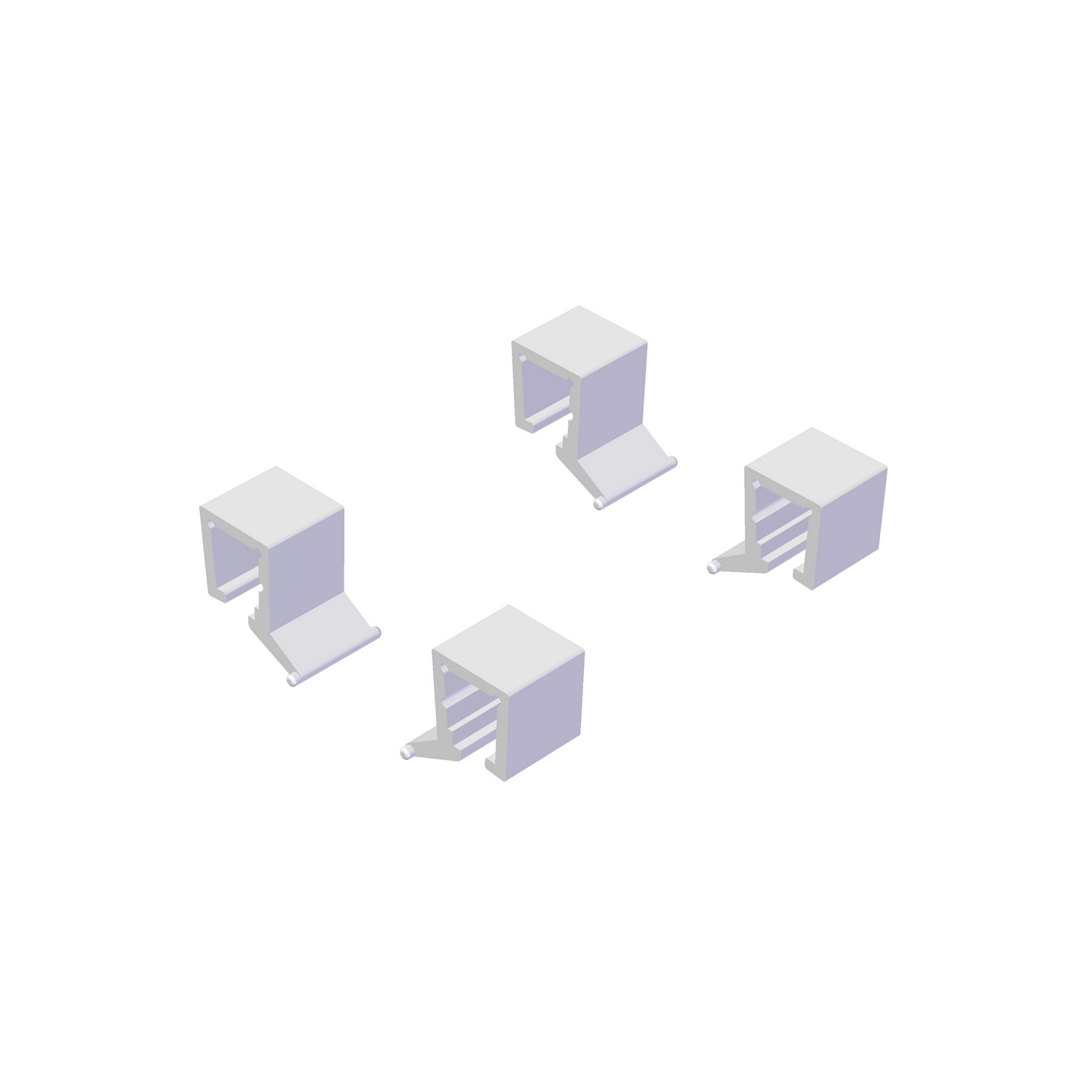 Backstopp vit 4-pack Vit