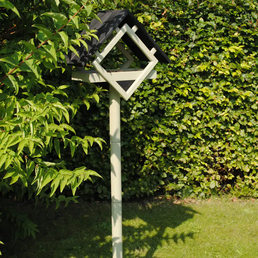 Fågelmatare Hortus Furu Svart Med Stativ