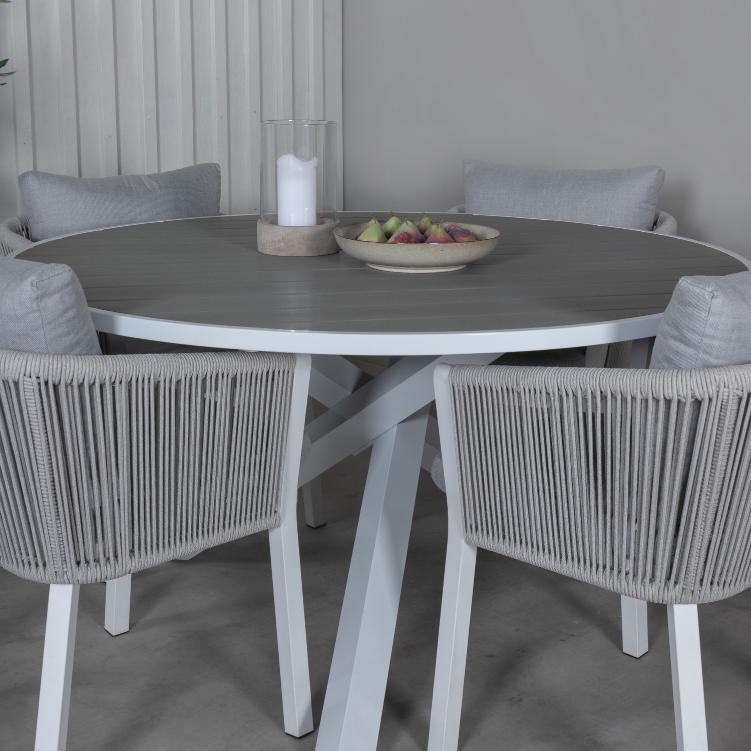 Matgrupp Venture Home Pincy med 4 Virya Matstolar