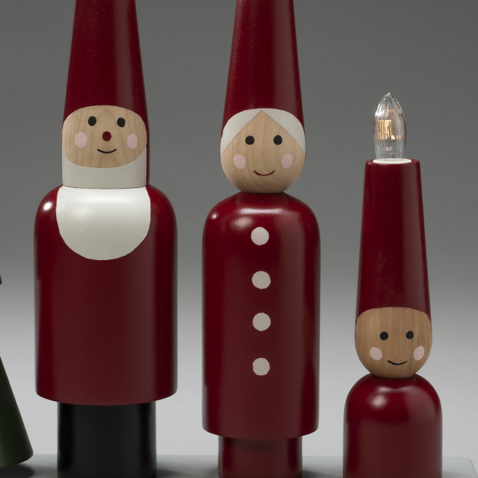 Adventsljusstake Gnosjö Konstsmide 4 Ljus Tomte