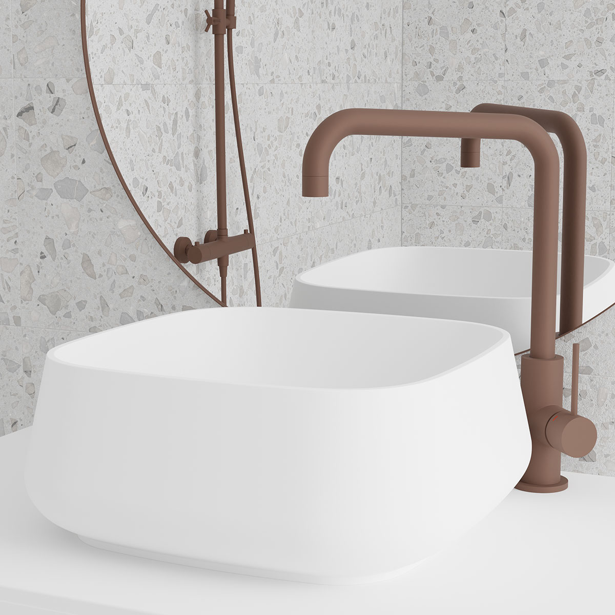 Tvättställ Scandtap Solid S3