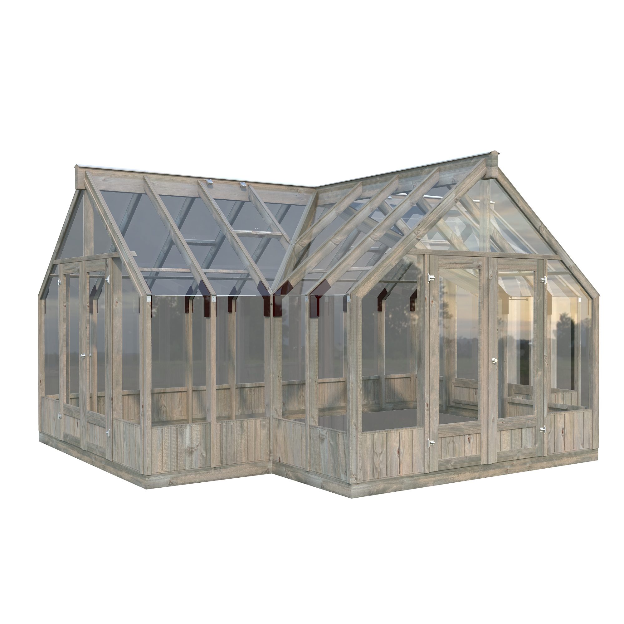 Växthus Palmako Emilia 19,9 m2