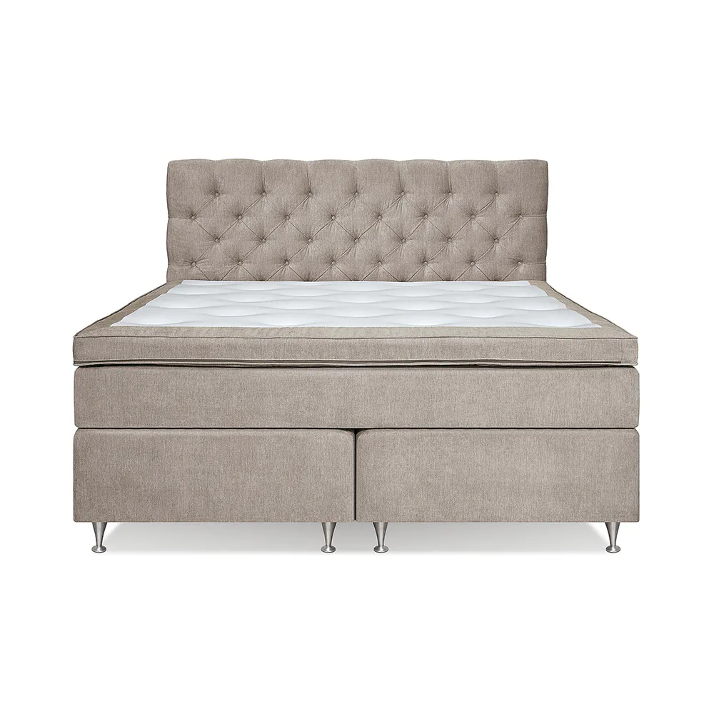 Joluma Kontinentalsäng 180x200 Medium 180x200, Beige, Medium