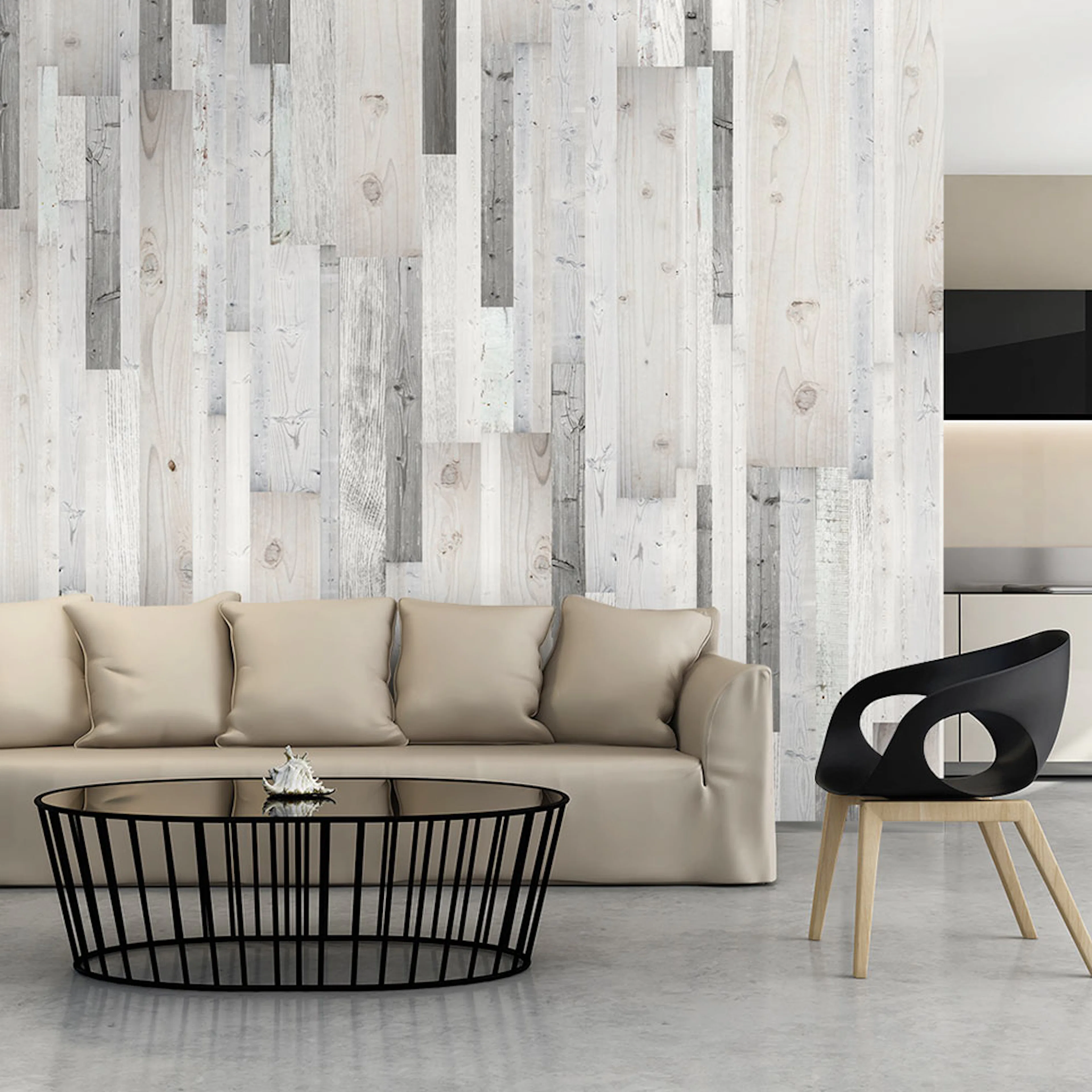Fototapet Arkiio Wooden Cover 50x1000 cm