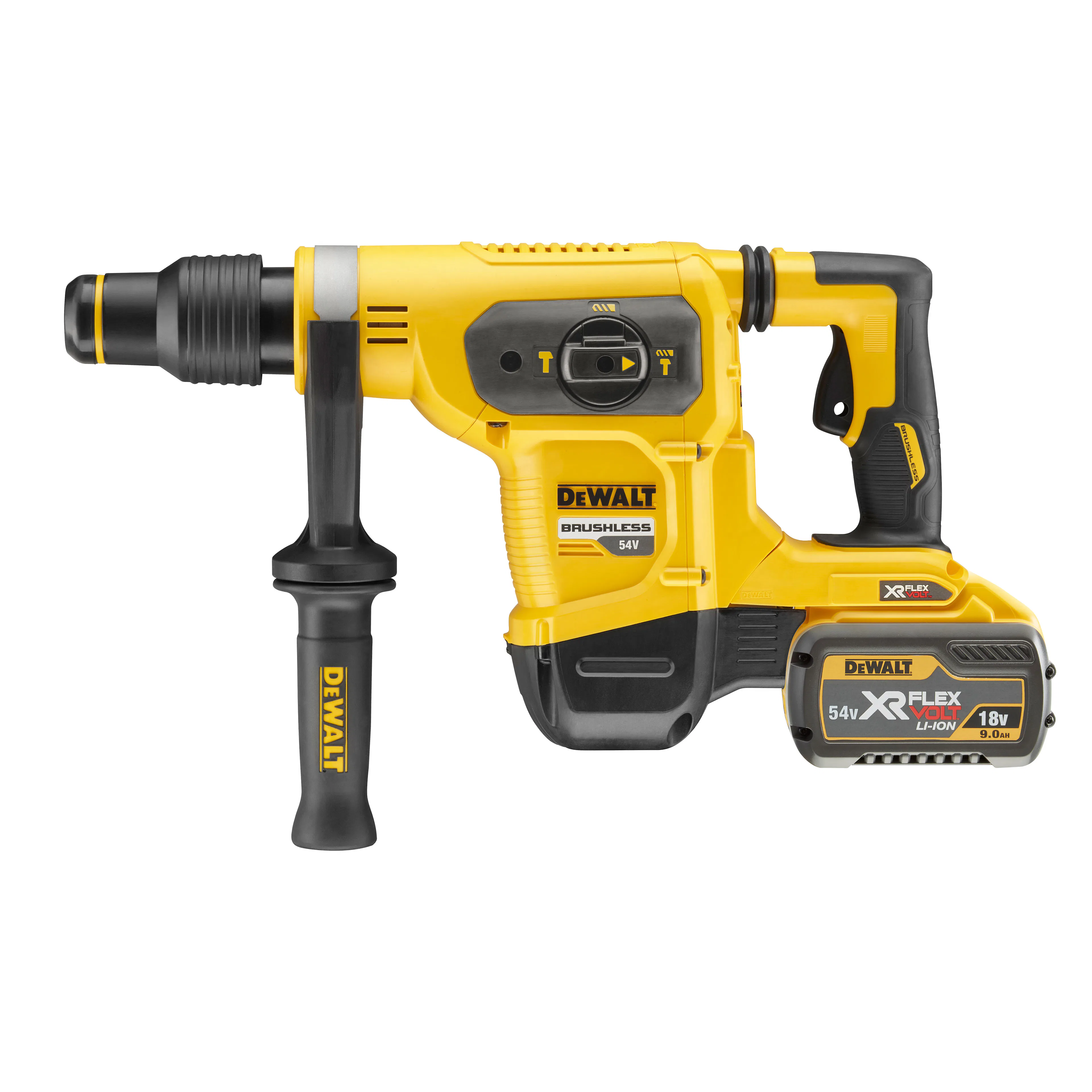 Borrhammare Dewalt DCH481X2-QW Med batteri och laddare 54 V