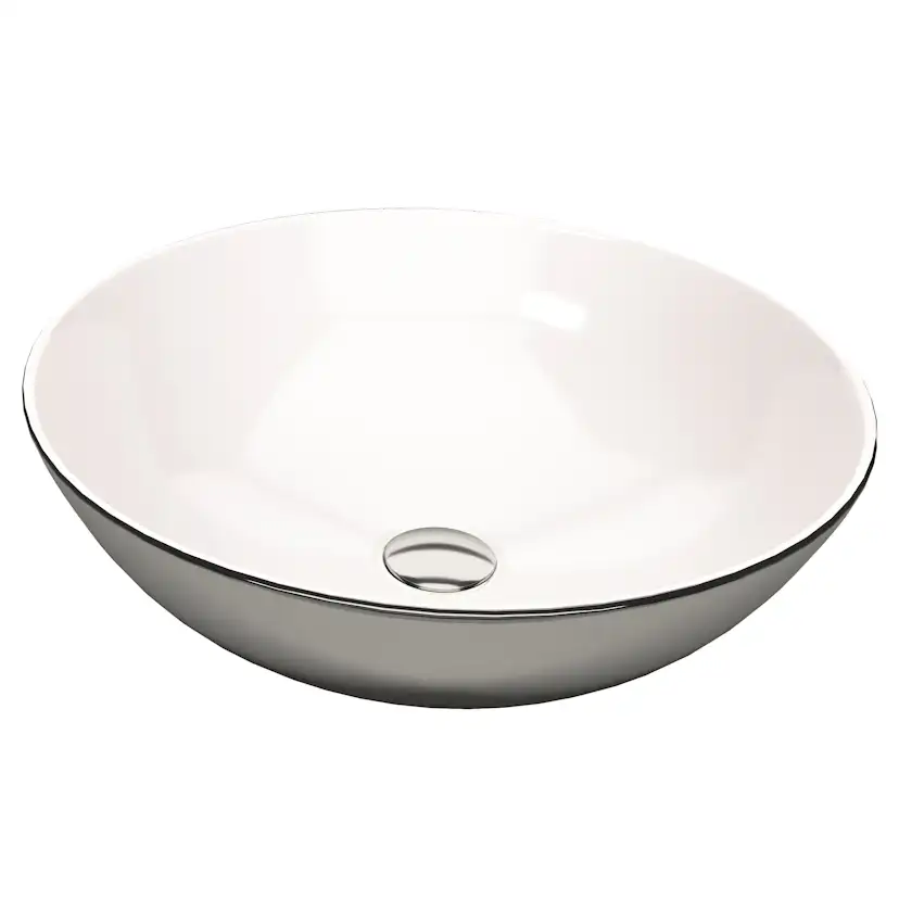 Tvättställ Badlyx Round 106 Bicolor 40 cm