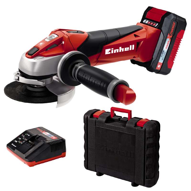 Vinkelslip Einhell TE-AG 18 Li Kit