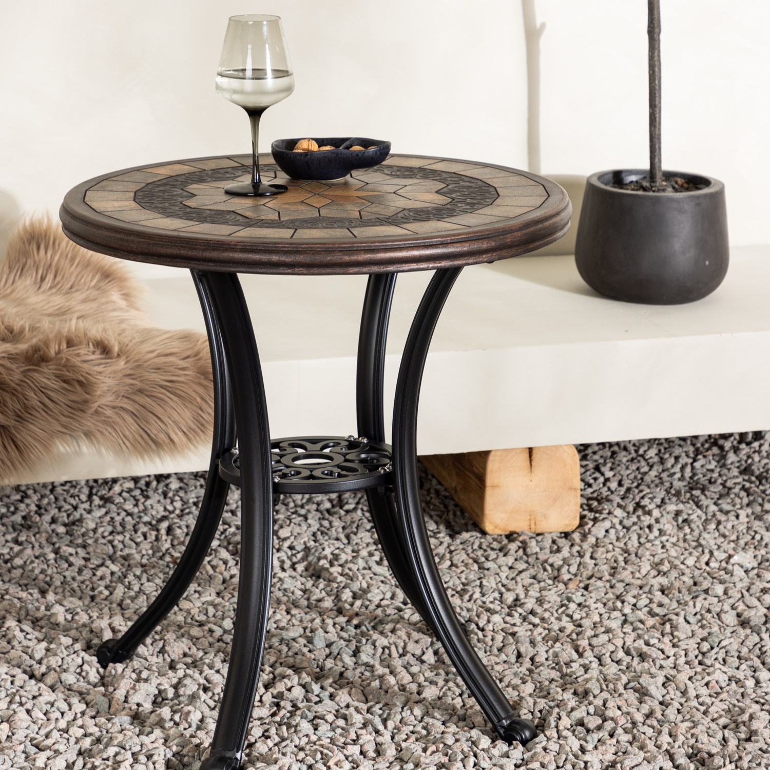 Cafébord Venture Home Leiria Utomhus