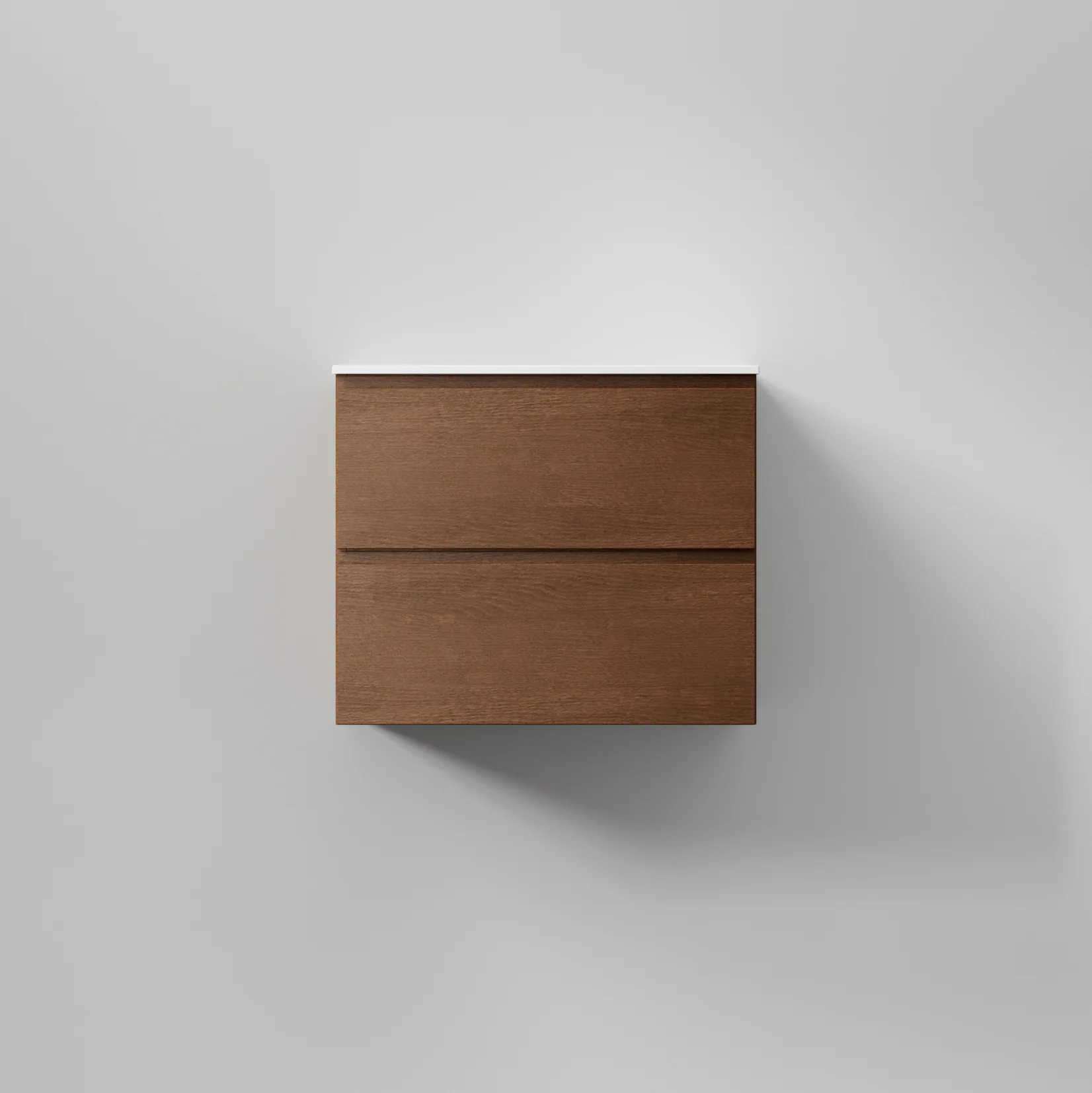 Kommod Core Grip 60 Dark Oak, 2 Lådor Dark Oak, 600x454x500 mm