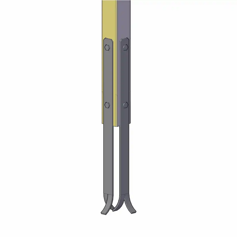 Stolpfötter PLUS Universal 2 st/frp