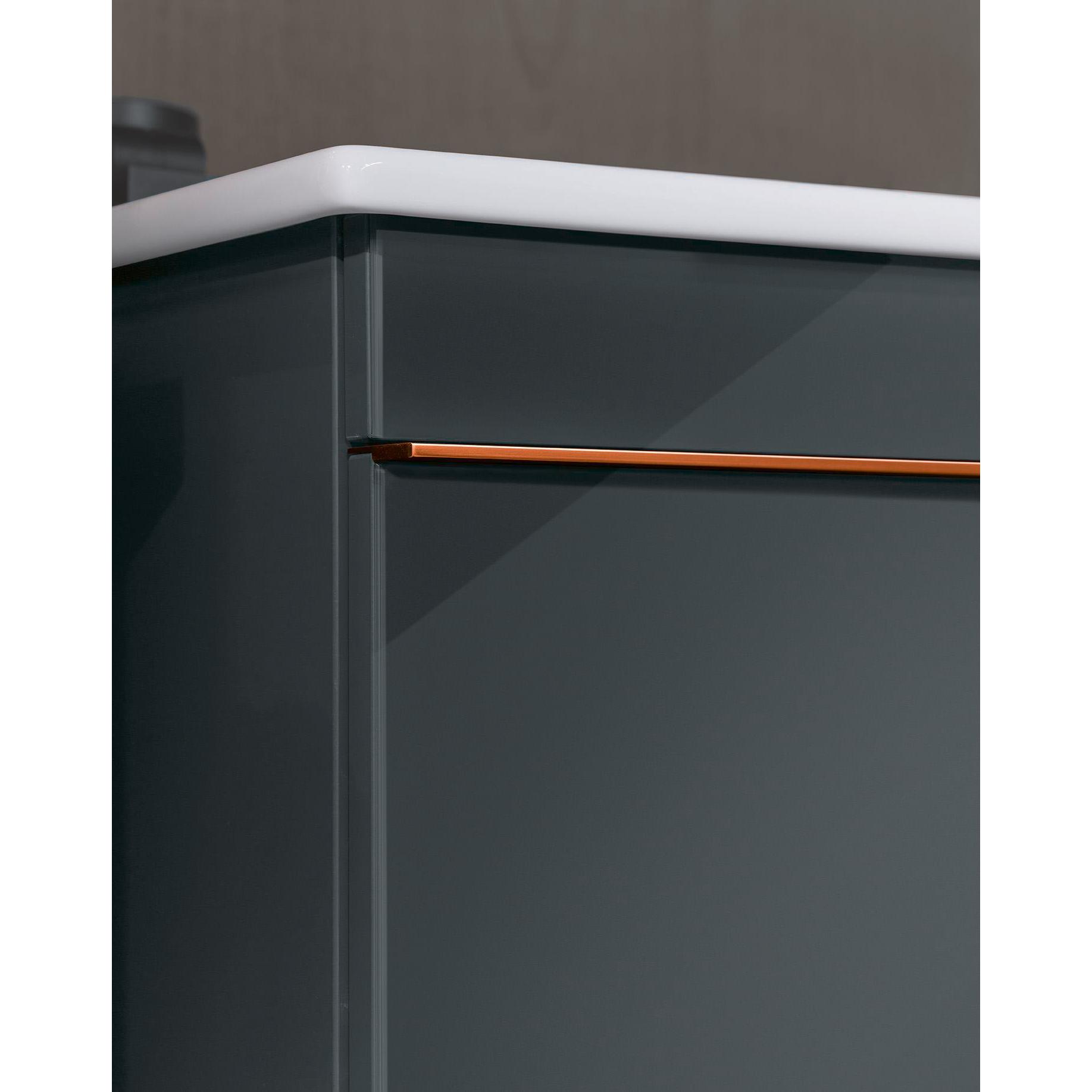 Tvättställsskåp Villeroy & Boch Venticello 115 cm med  2 Lådor för Centrerat Skåpstvättställ