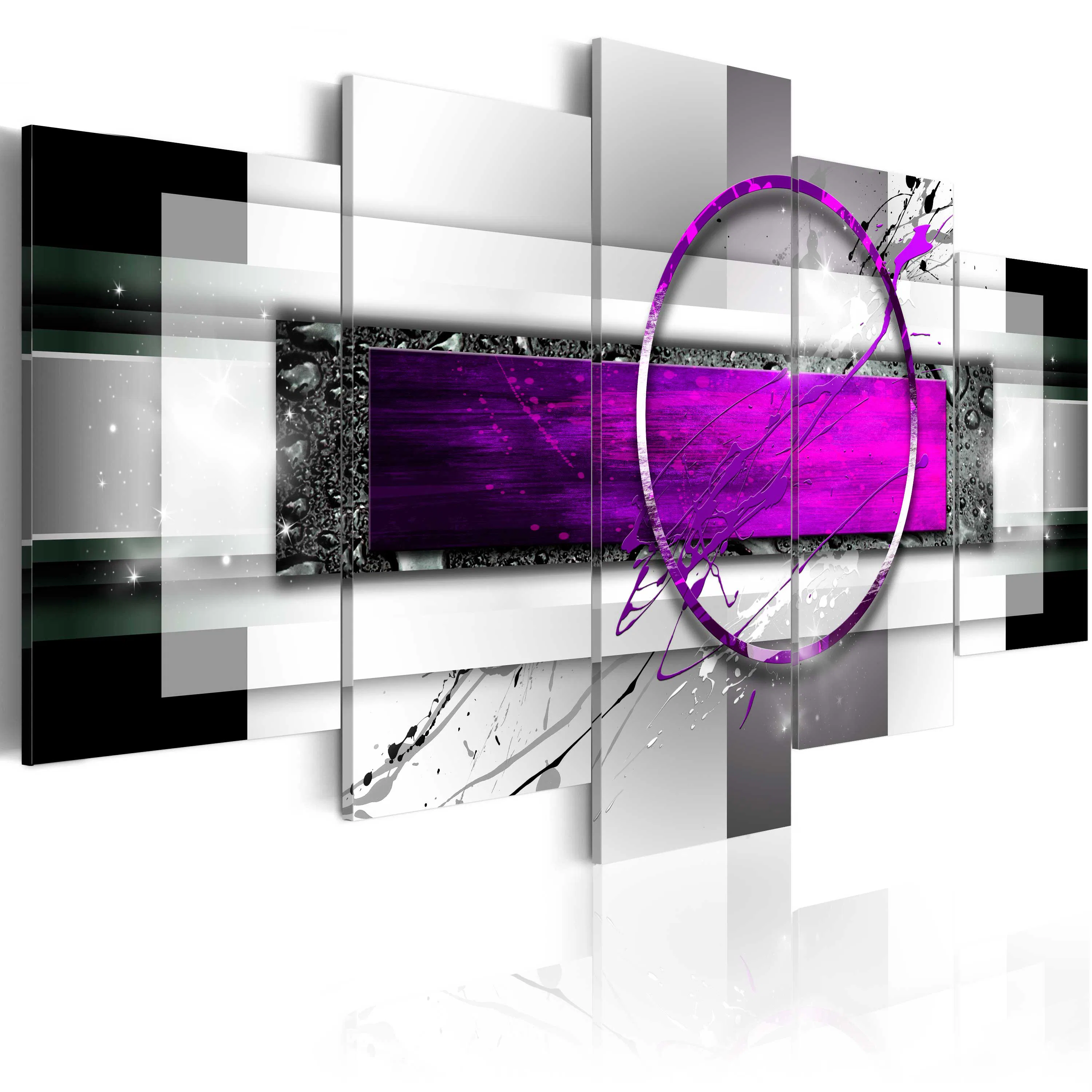 Akrylglastavla Arkiio Violet Rim