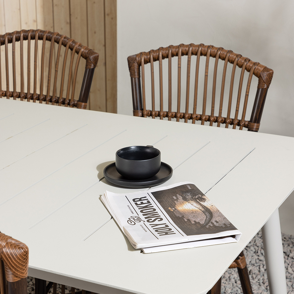 Matgrupp Venture Home Lina Bord med 6 Galera Stolar